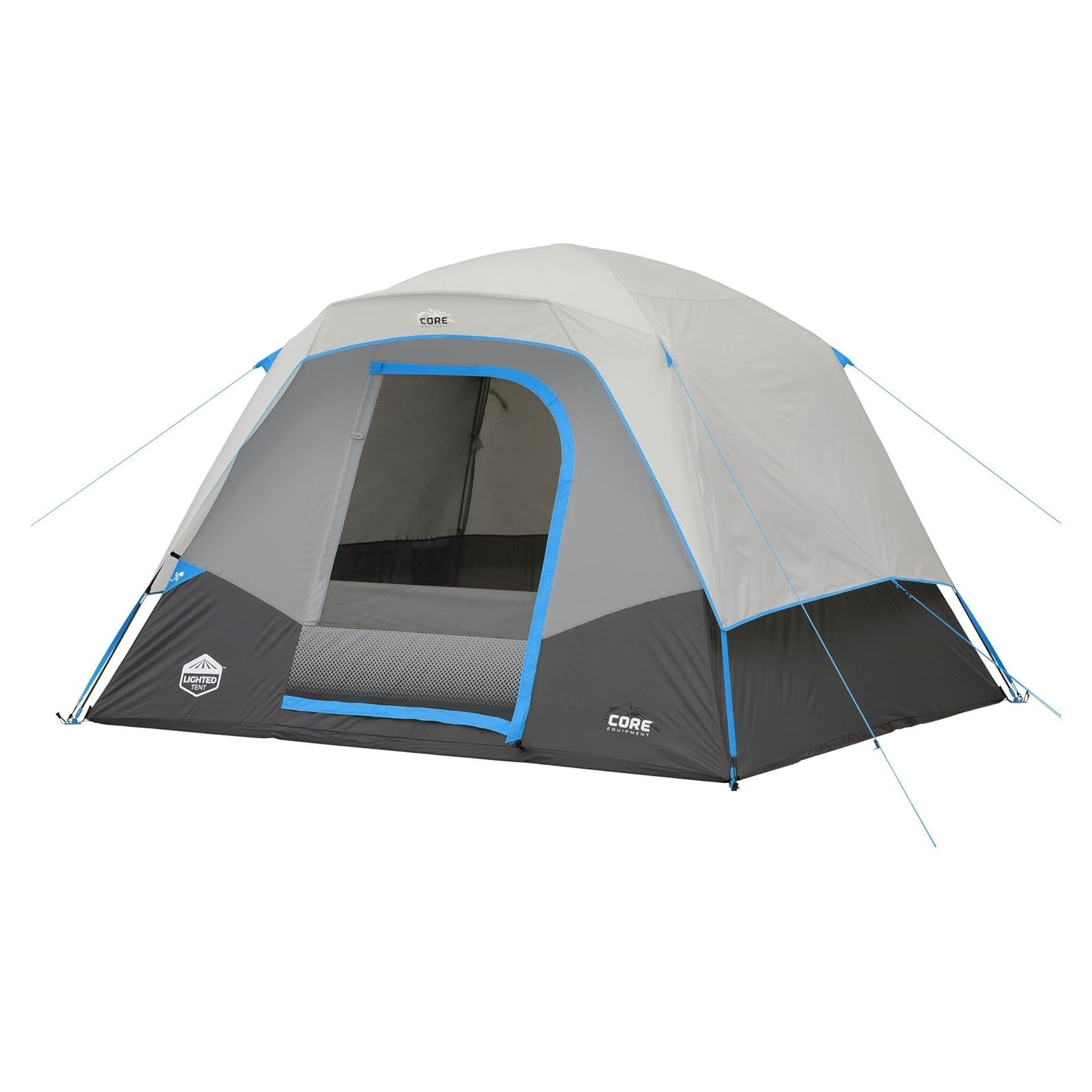 Tienda de Camping Iluminada CORE para 6 Personas - 3 Estaciones