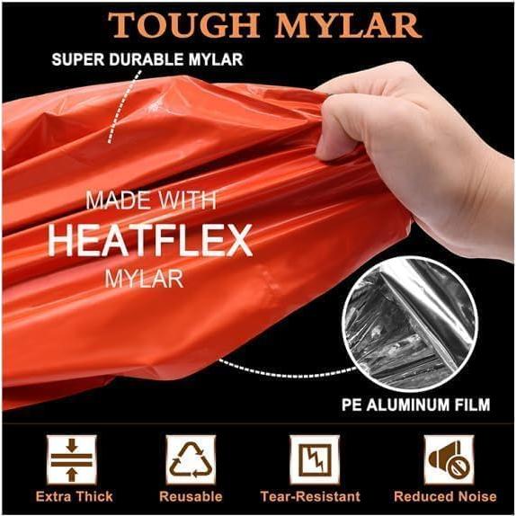 Kit de Supervivencia Genérico - Tienda de Emergencia 2.44x1.52m