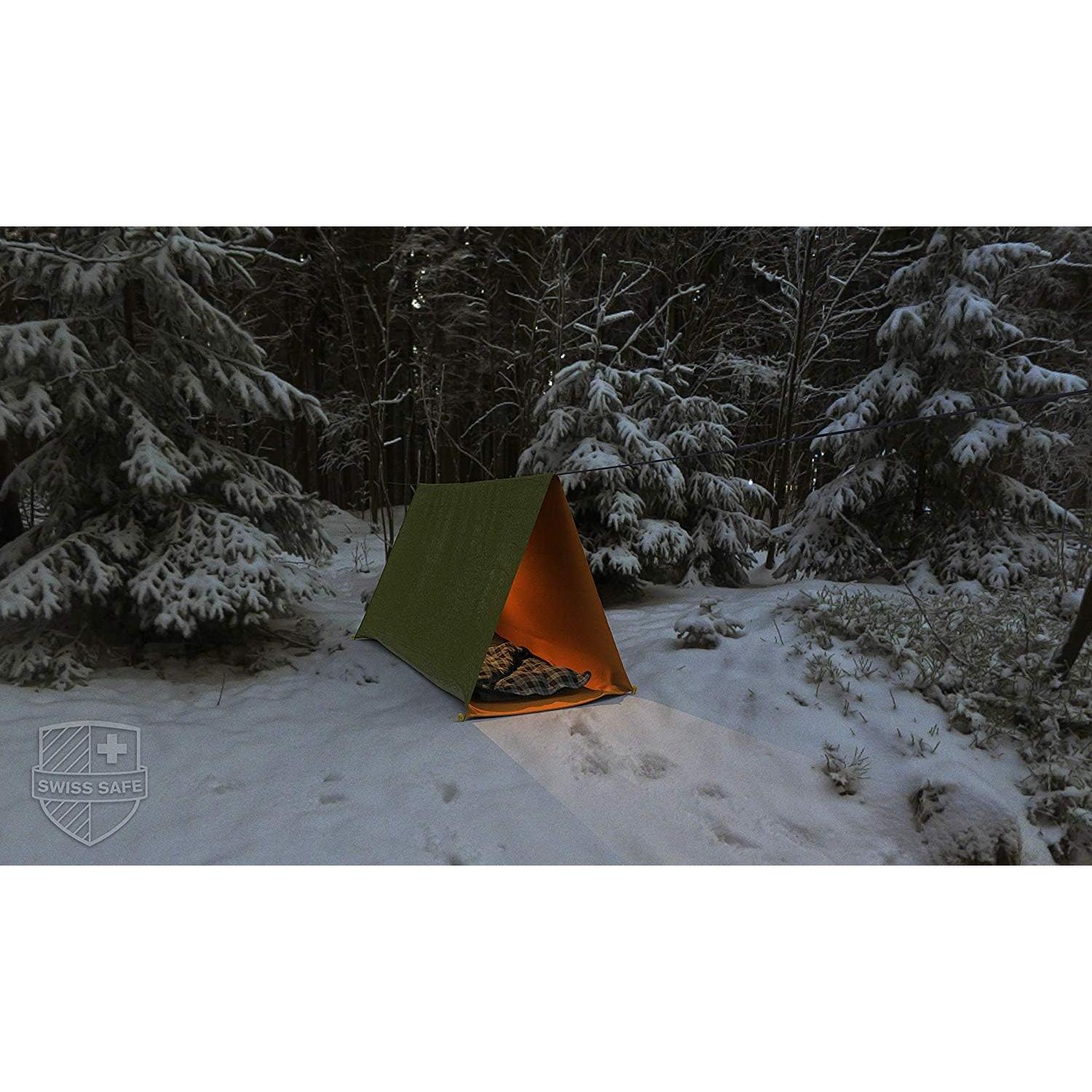 Carpa Reversible Swiss Safe 2 Personas Impermeable 1.2x2.4m