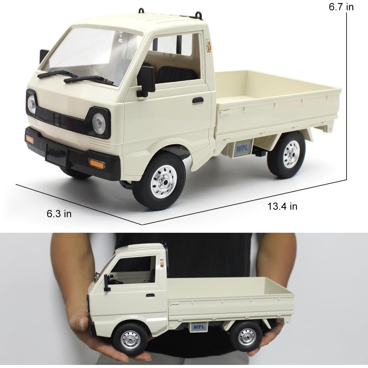 Coche RC Pickup Drift Spobot DPX-D12 1:10 2WD 2 Baterías