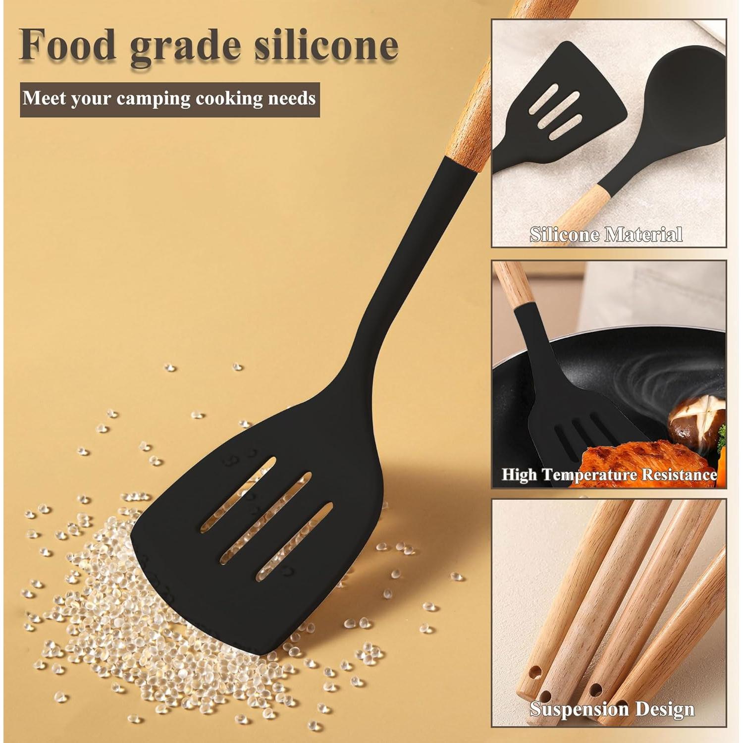 Juego de Utensilios de Cocina para Camping Camkinger 12 Piezas