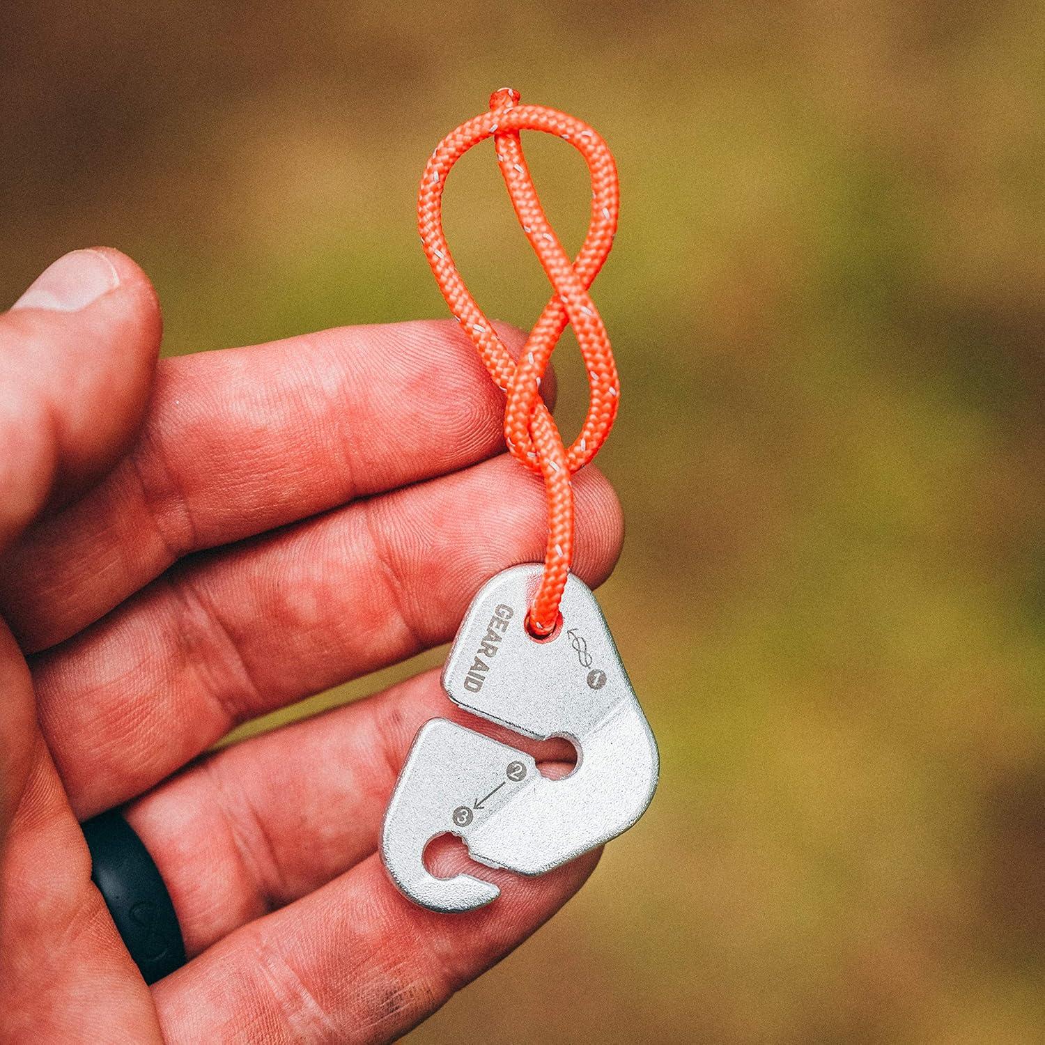 Kit de Cordones Reflectantes GEAR AID 15 m con Tensores