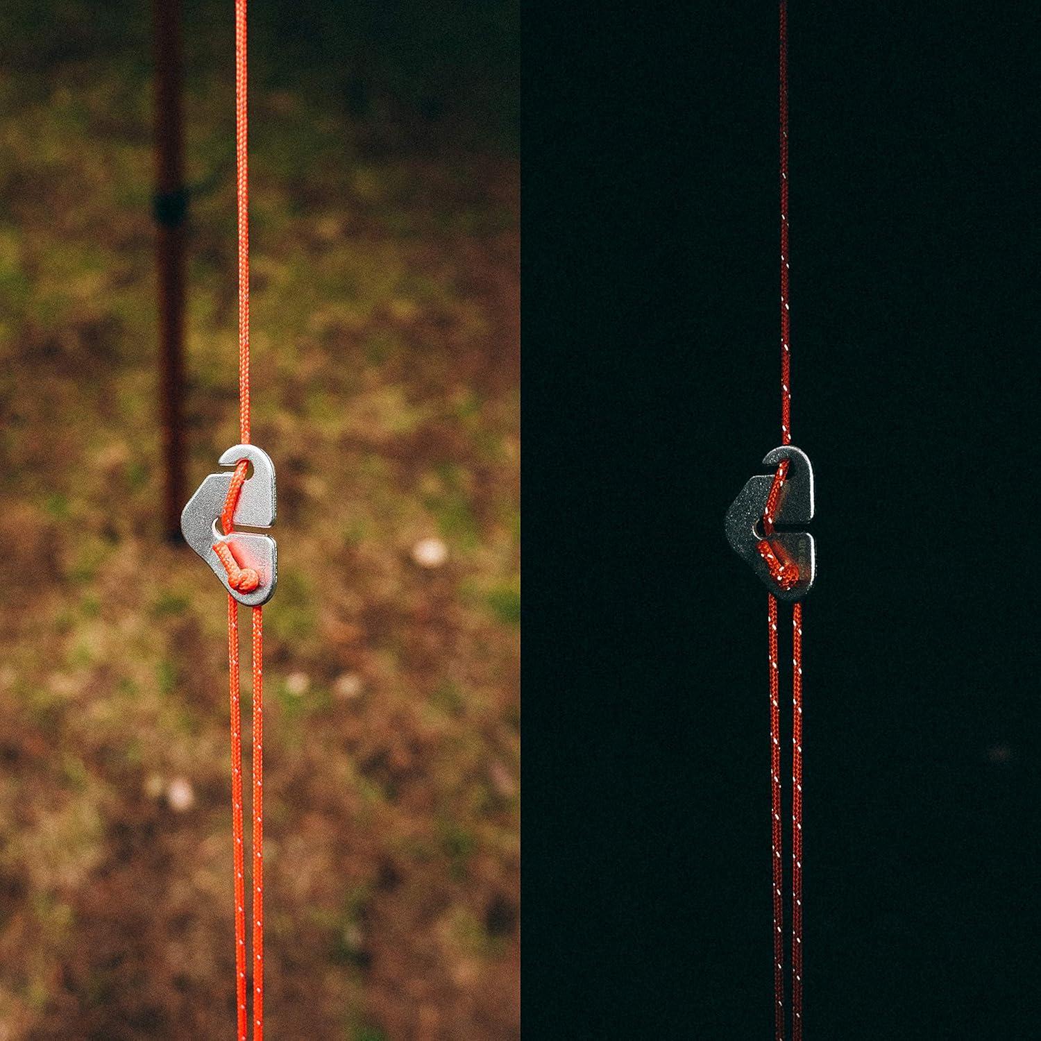 Kit de Cordones Reflectantes GEAR AID 15 m con Tensores