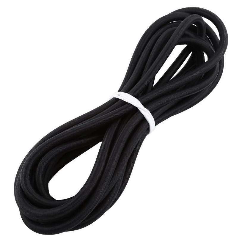 Cuerda elástica bungee ZJchao 10mm 5M negra para manualidades
