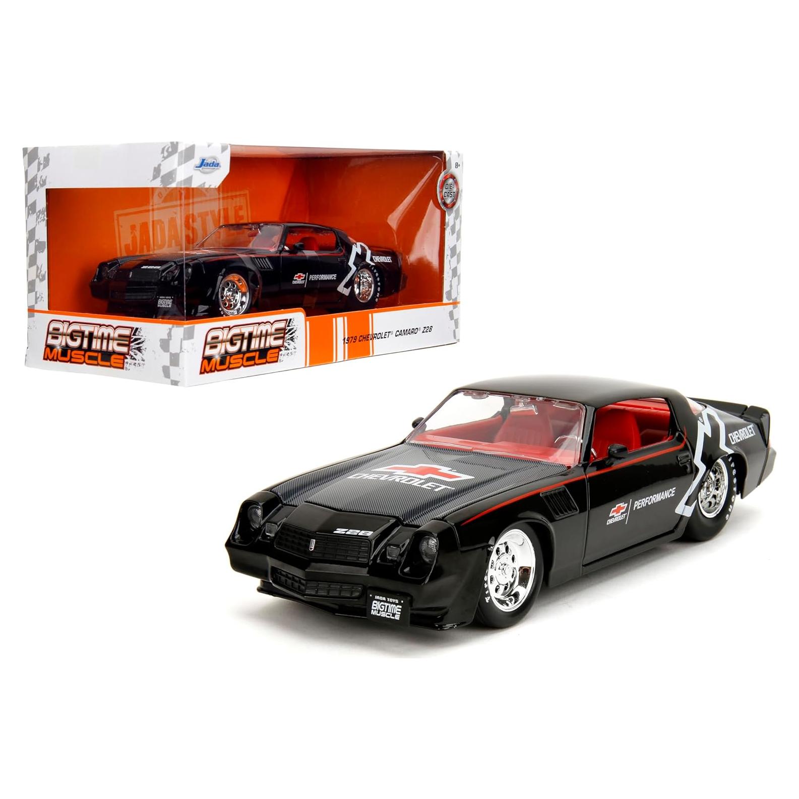 Coche Die-Cast Jada 1979 Chevy Camaro 1:24 Negro