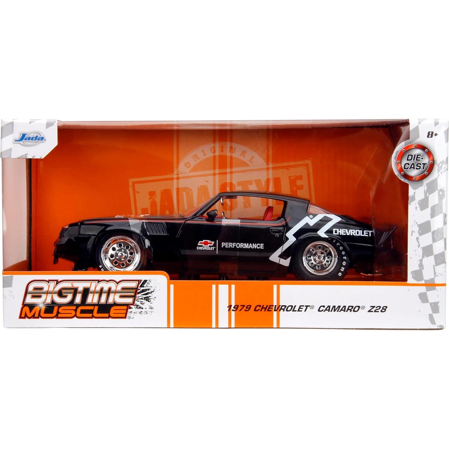 Coche Die-Cast Jada 1979 Chevy Camaro 1:24 Negro