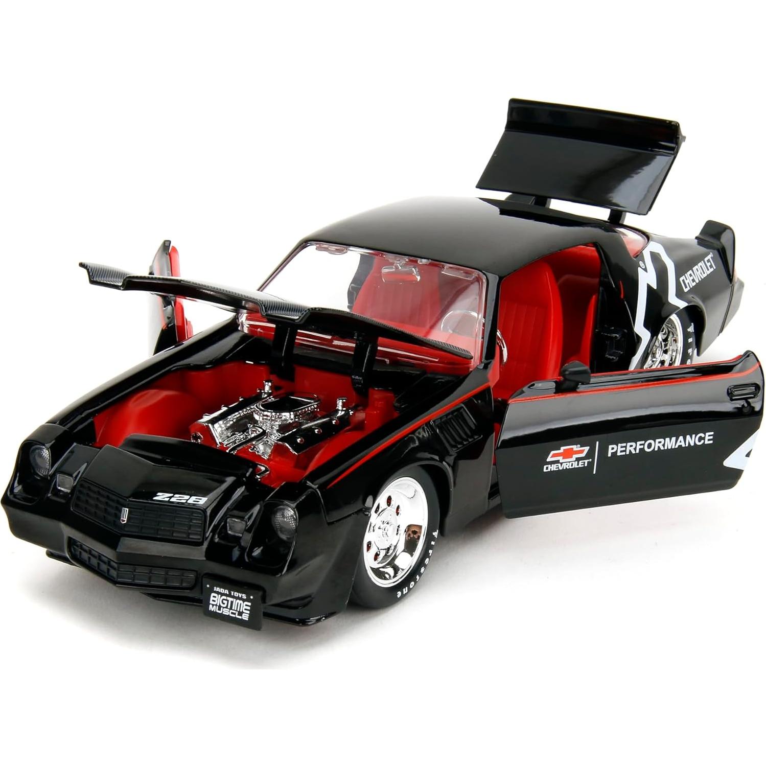 Coche Die-Cast Jada 1979 Chevy Camaro 1:24 Negro