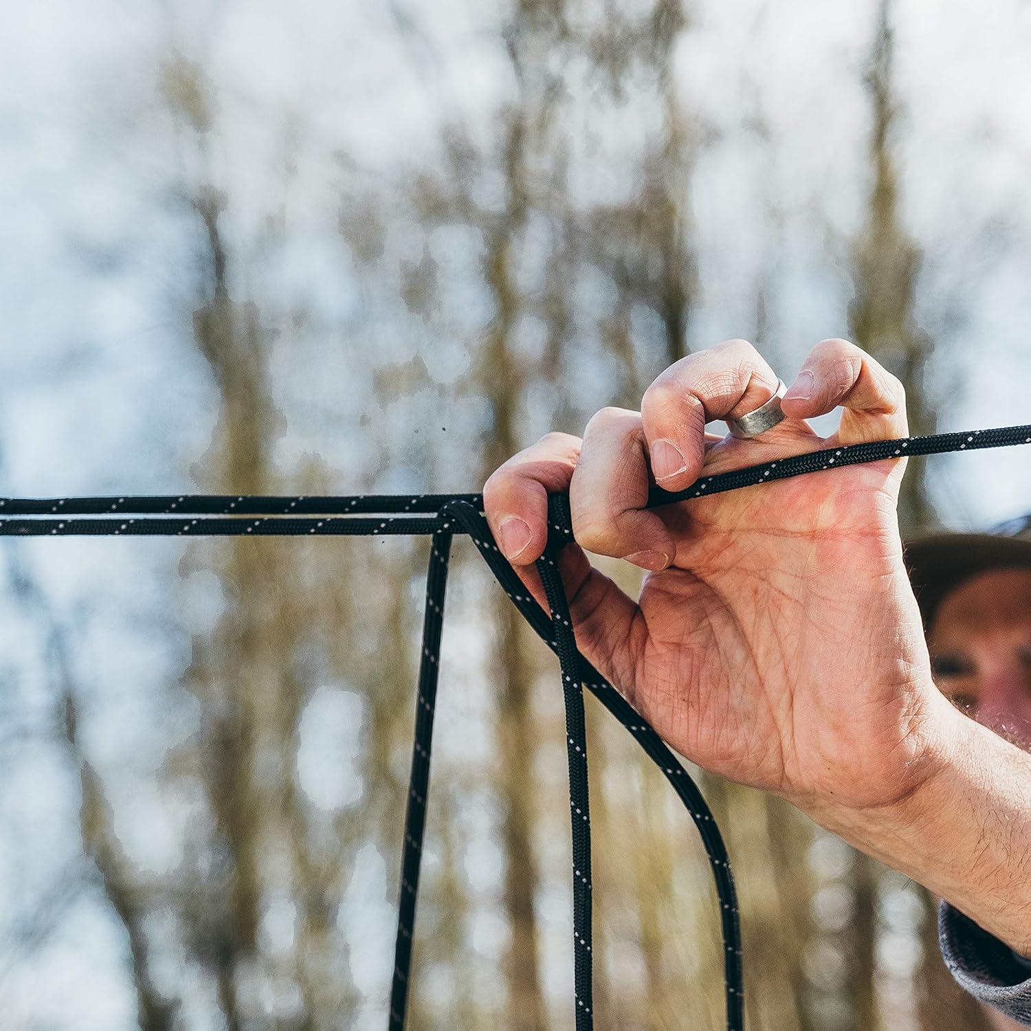 Cuerda Paracord GEAR AID 1100 de 15.24 m, 5.5 mm Resistente