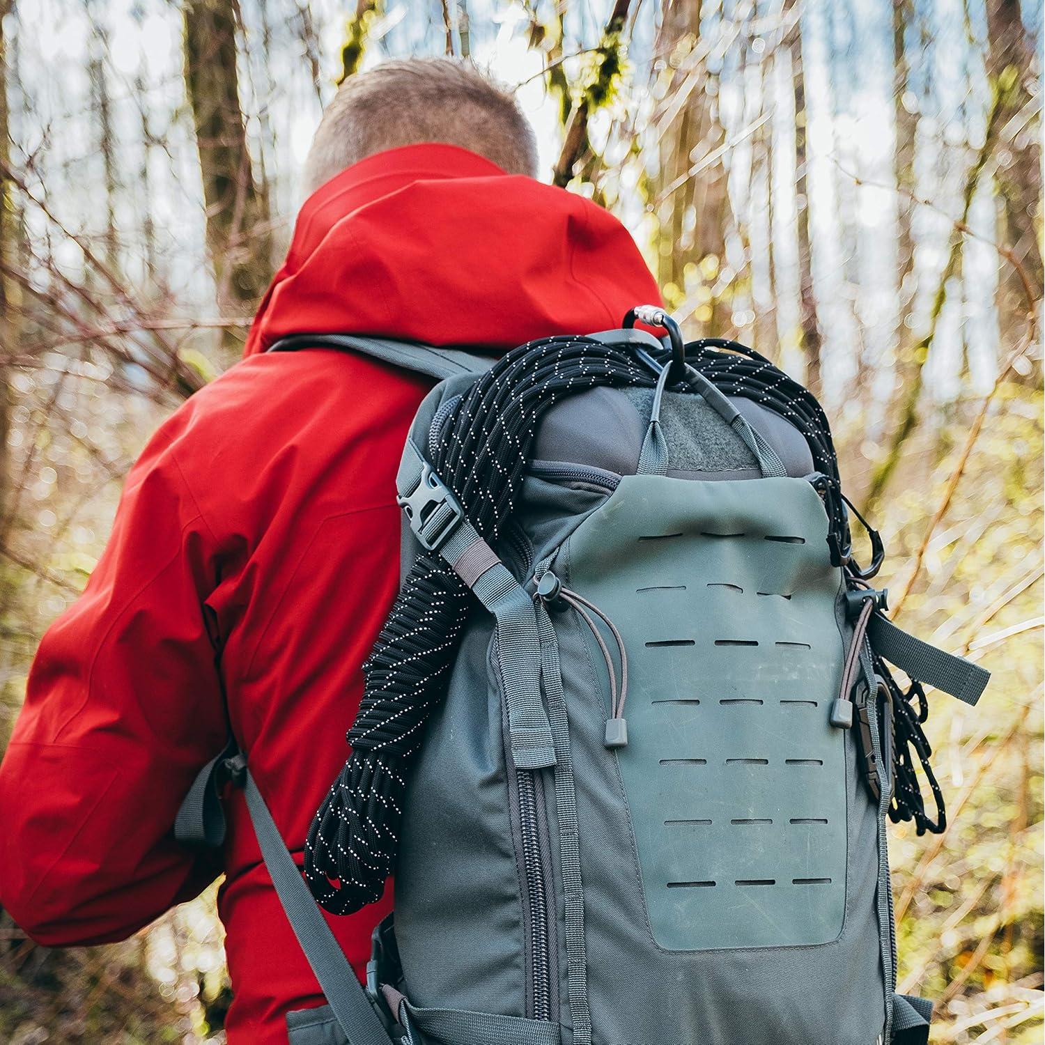 Cuerda Paracord GEAR AID 1100 de 15.24 m, 5.5 mm Resistente