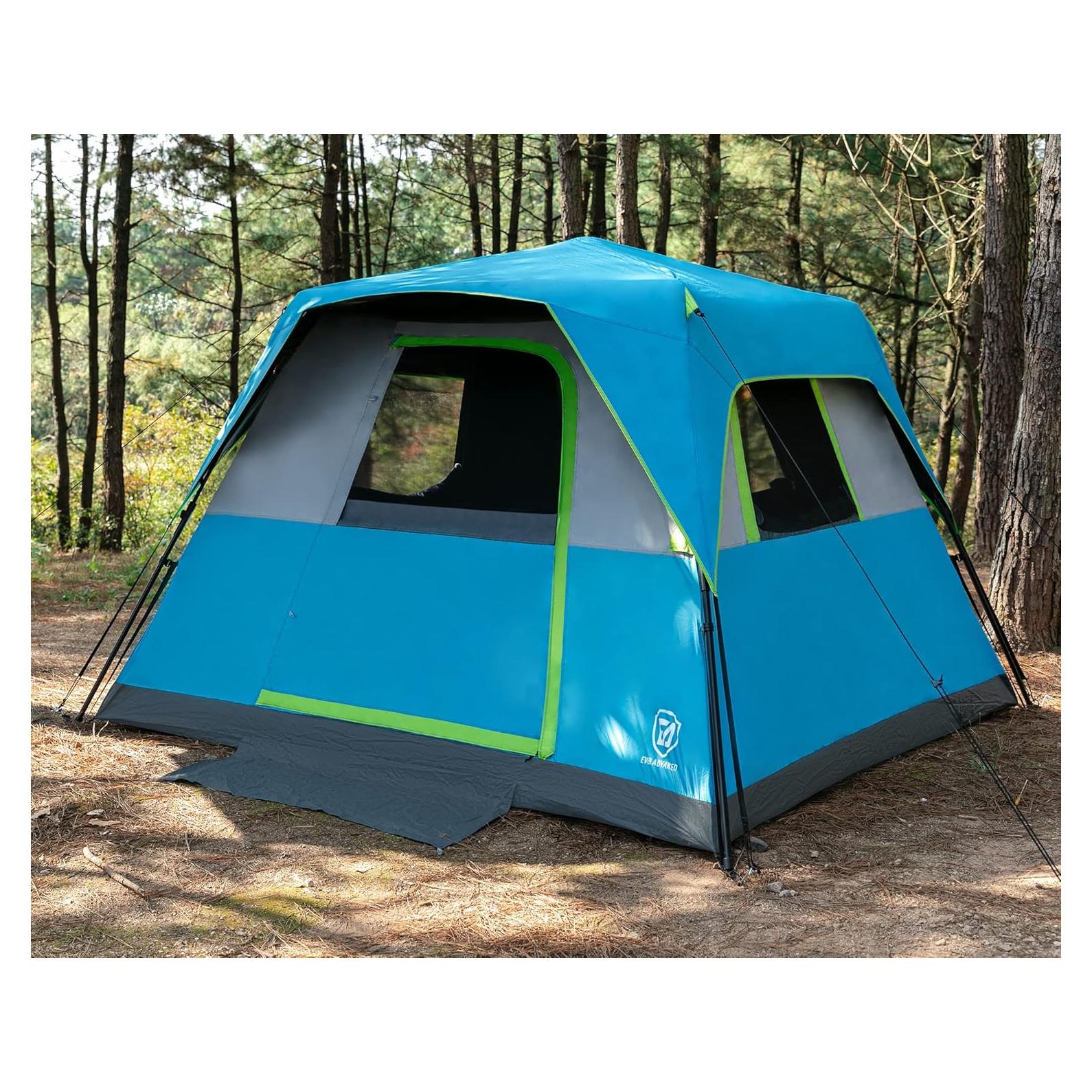 Tienda de Camping para 6 Personas EVER ADVANCED Blackout
