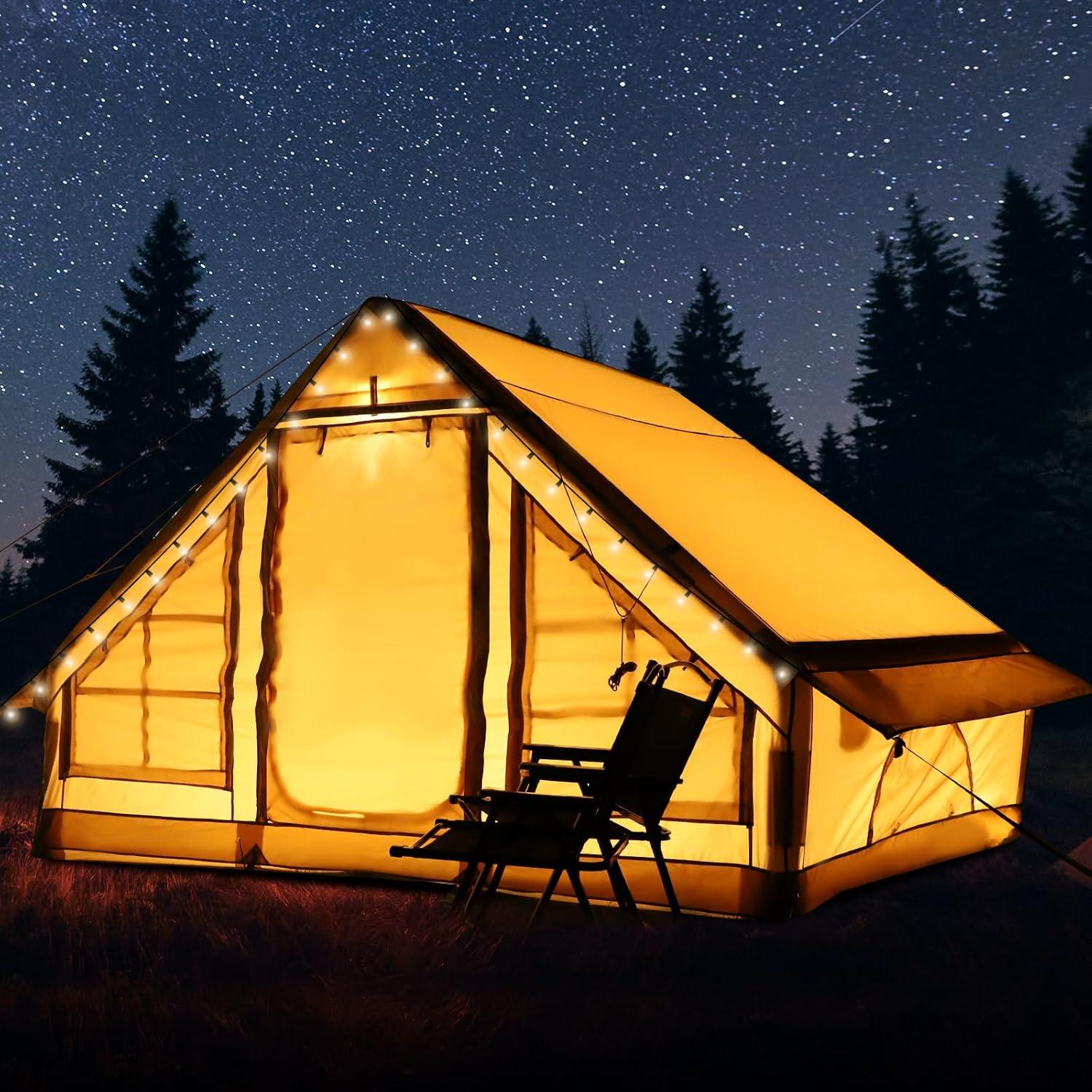 Tienda Inflable HUUHRIN 2-6 Personas 300D Oxford Impermeable