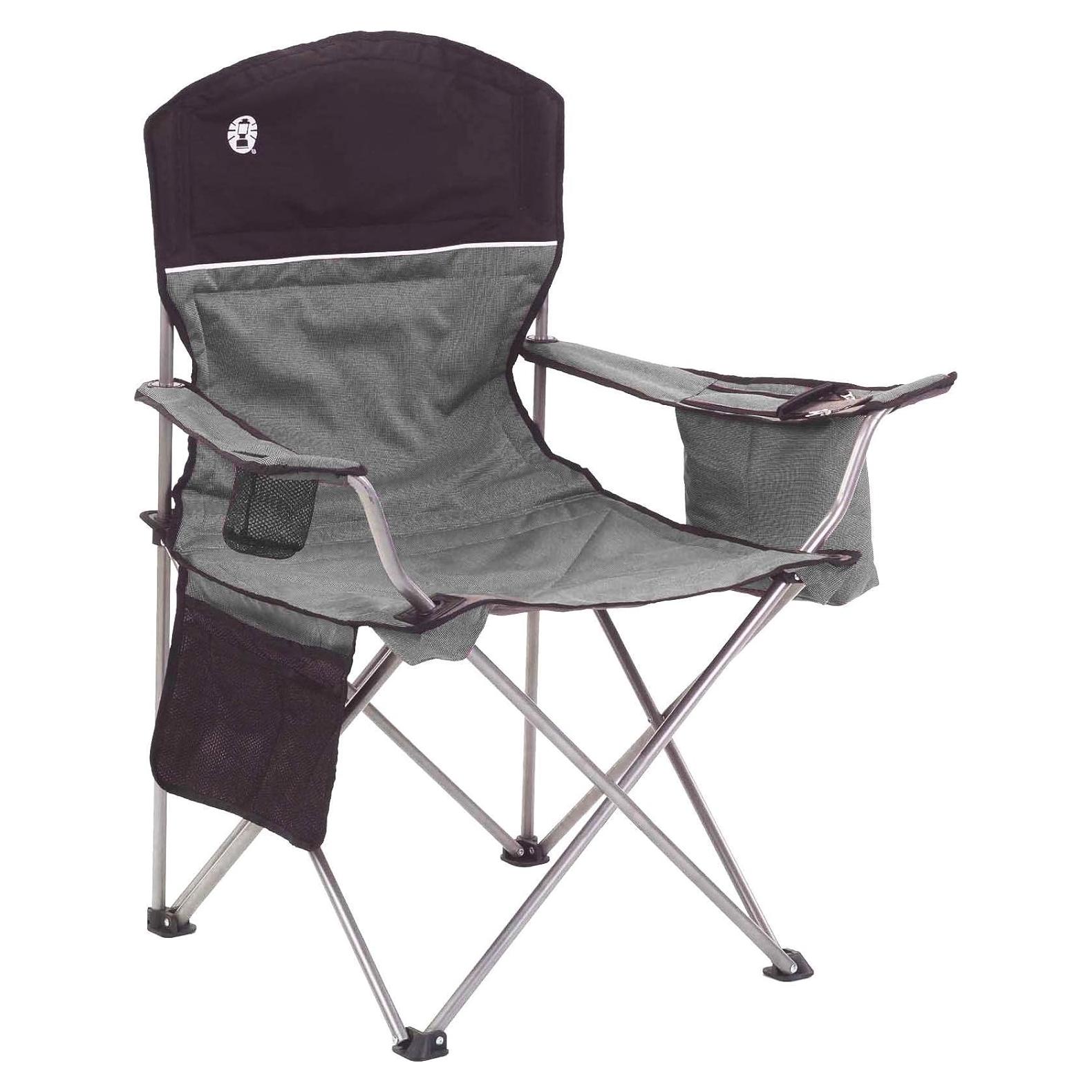 Silla de Camping Plegable Coleman con Enfriador y Portavasos