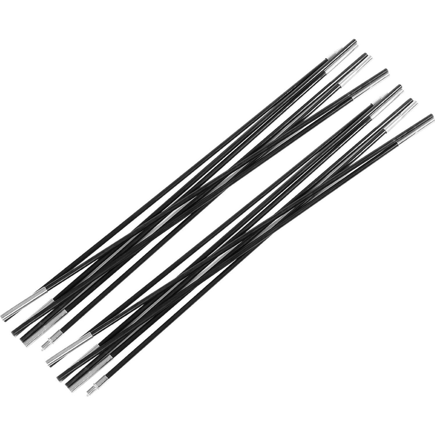 Tent Replacement Pole, 3.96m Camping Tent Poles Replacement for 3-4 People Fiberglass Bars Outdoor Support Rods Awning Frames Kit for Hiking Outdoor Activity