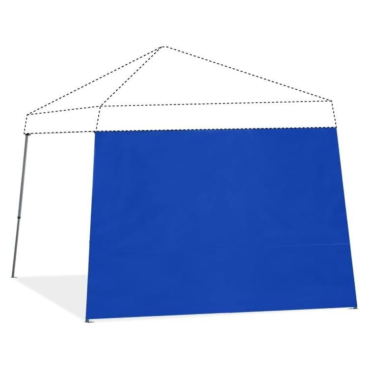 ABCCANOPY Slant Leg Canopy SunWall, 1 Pack Sidewall Only, Blue