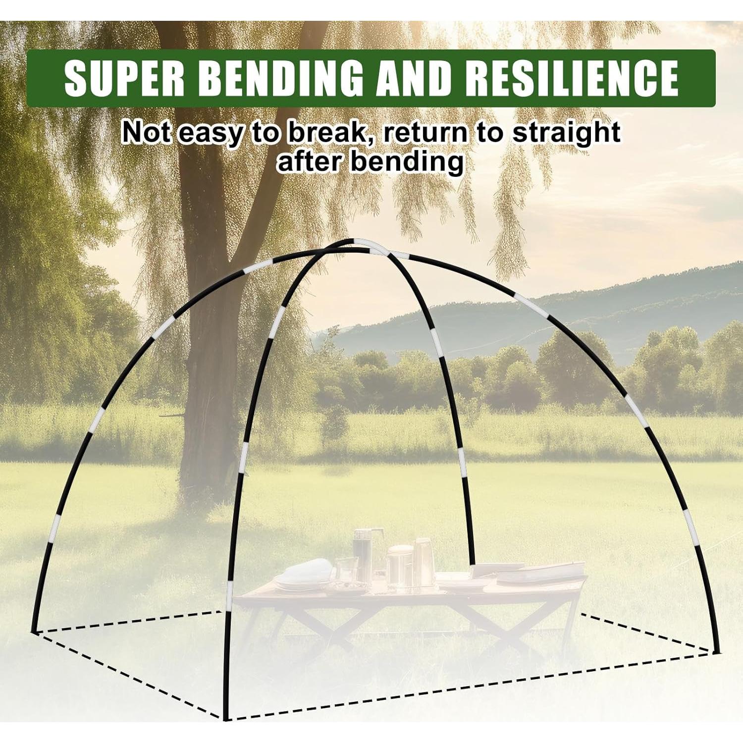 Postes de Reemplazo para Tienda Yaocom 2.59m Fibra de Vidrio