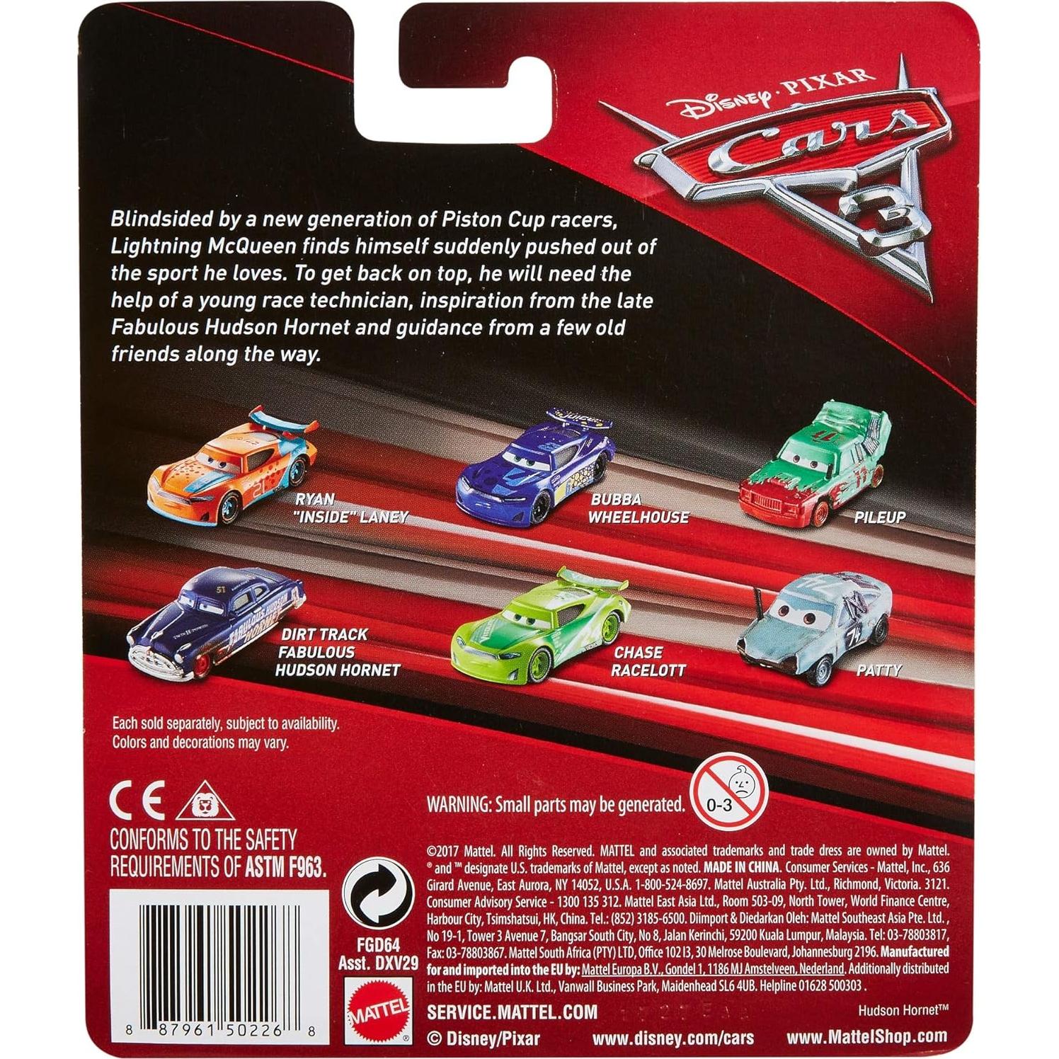 Vehículo de metal fundido Disney Cars 3 Lightning McQueen 1:55