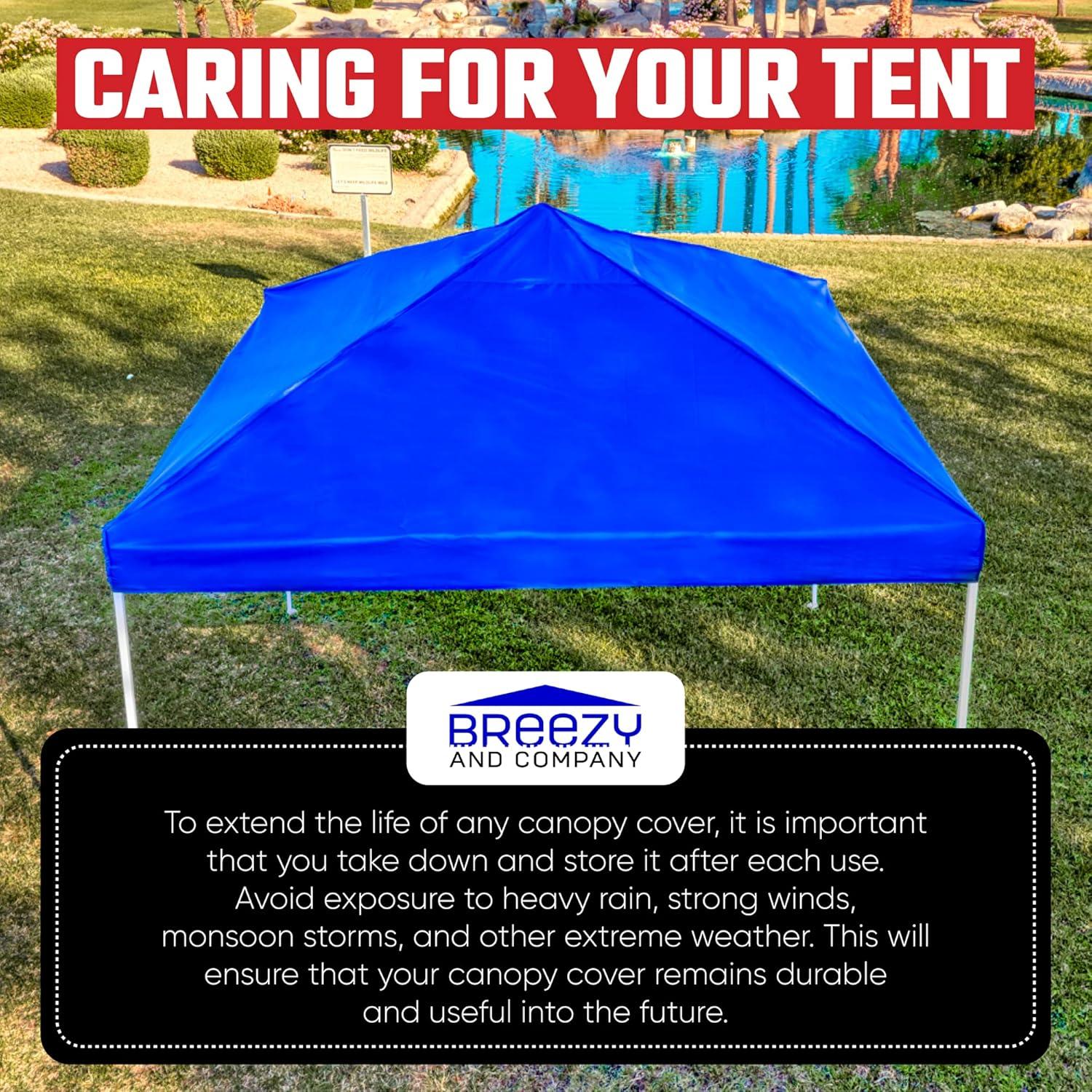 Toldo de Reemplazo UV 3x3m Breezy y Compañía - Impermeable