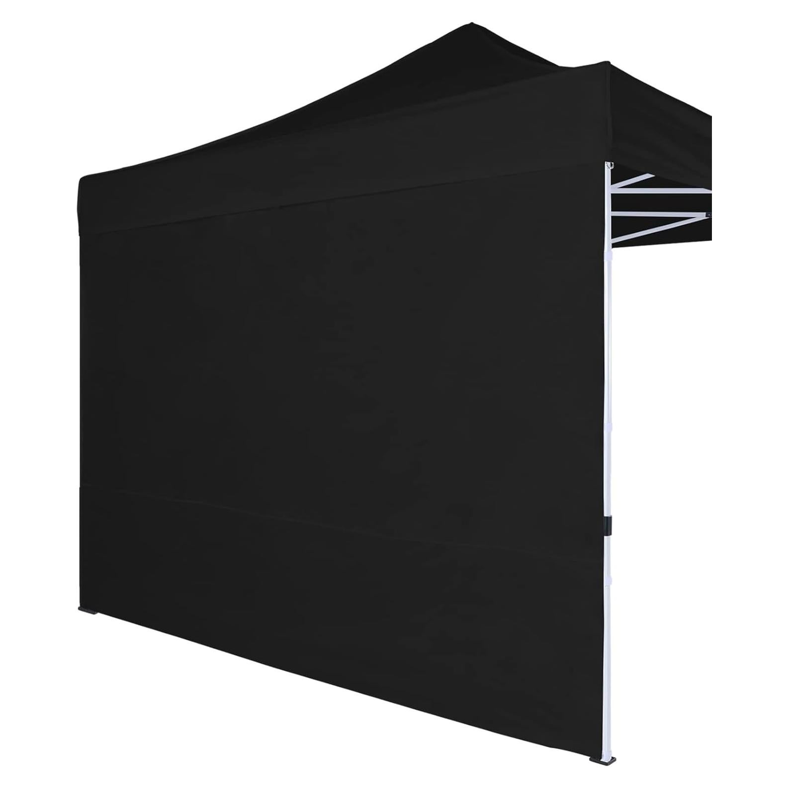 Pared Lateral COOSHADE 10x10 para Carpa de Sombra Negra