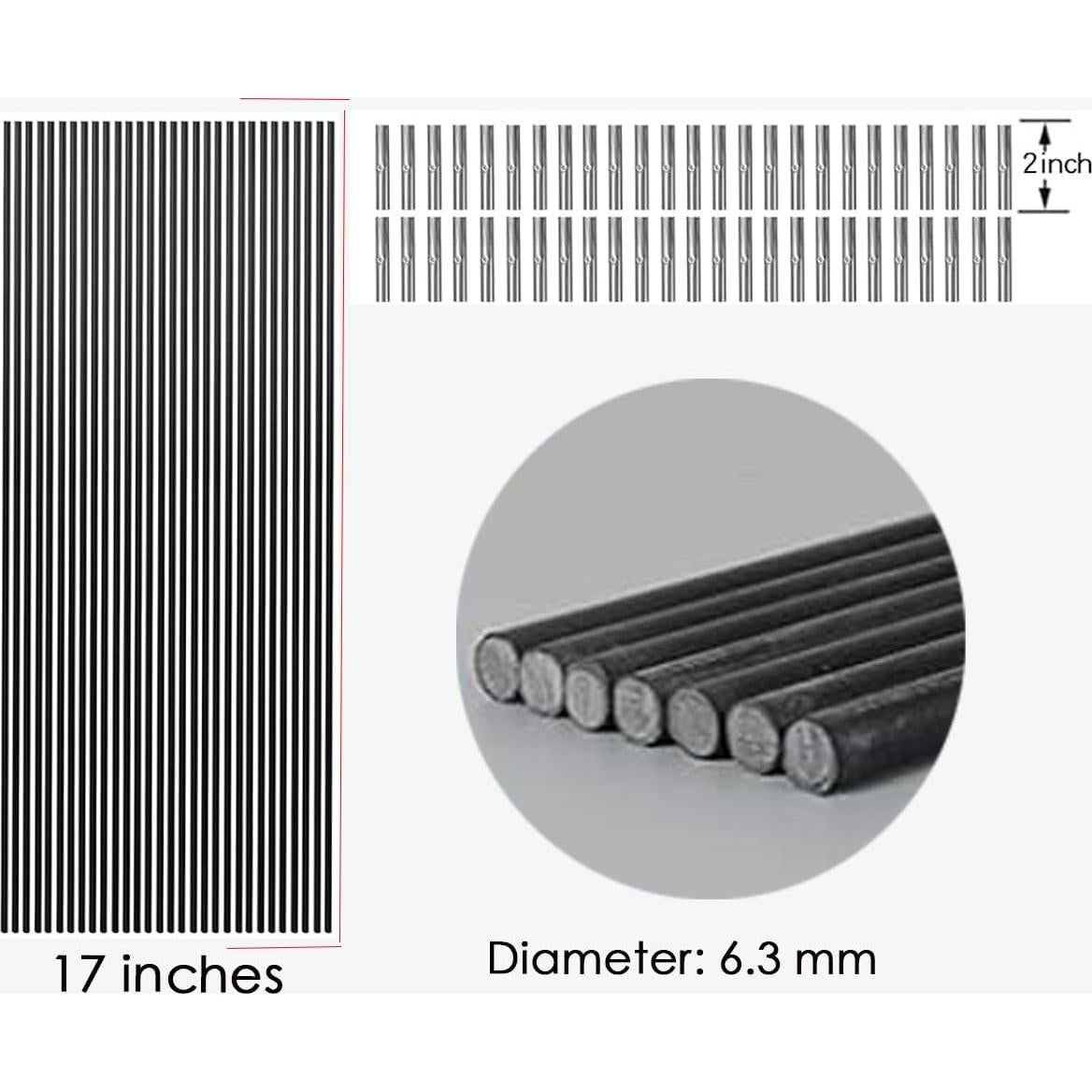 Polos de Fibra de Vidrio Fercery 36 Piezas 43.18 cm