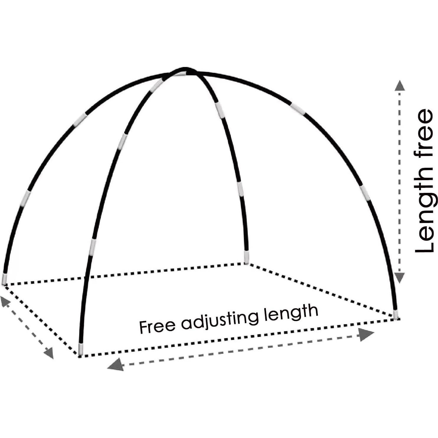Polos de Fibra de Vidrio Fercery 36 Piezas 43.18 cm