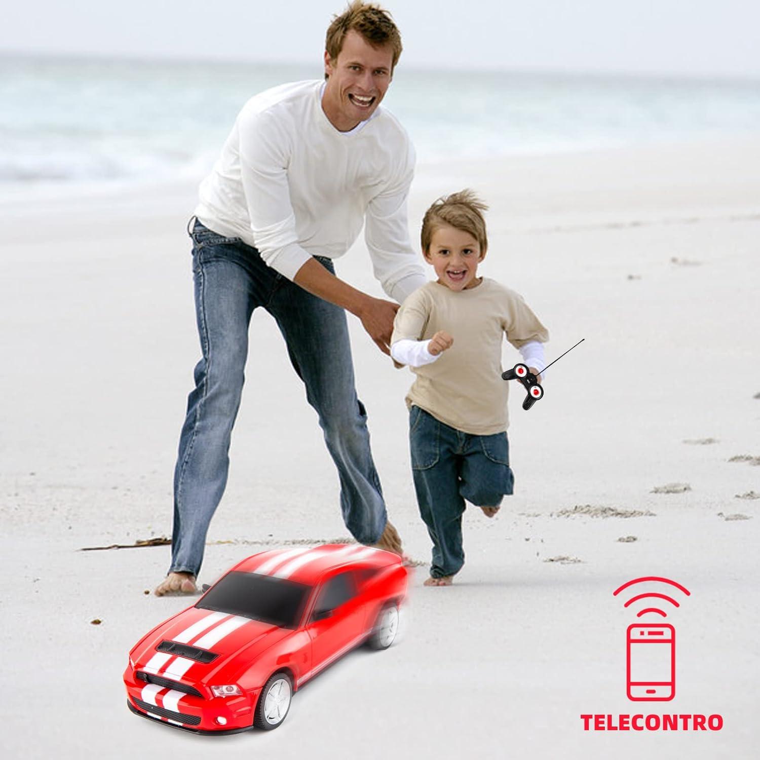 Coche RC BDTCTK Ford Mustang Shelby GT500 1/24 Rojo