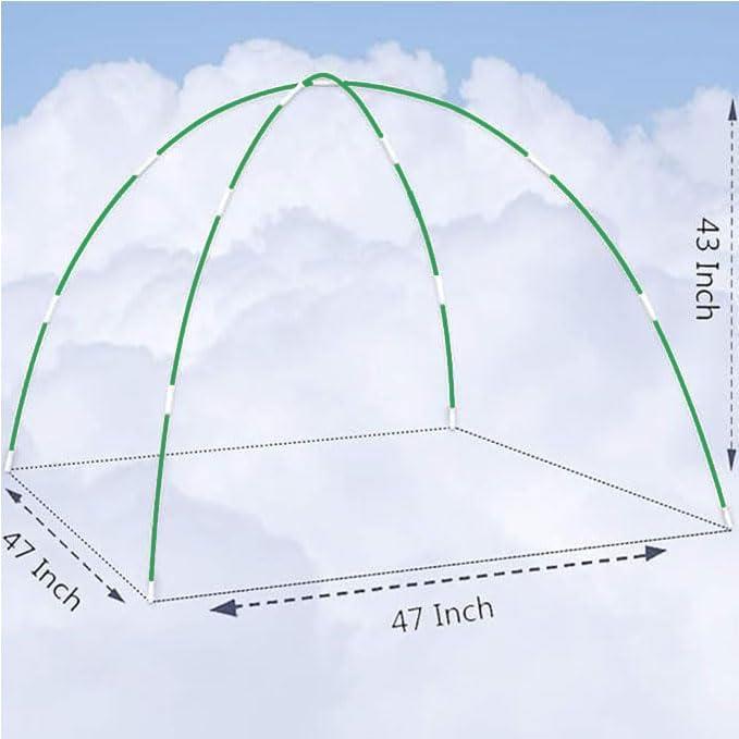Tubo de Carpa Genérico 43 cm Fibra de Vidrio 36 Paquetes