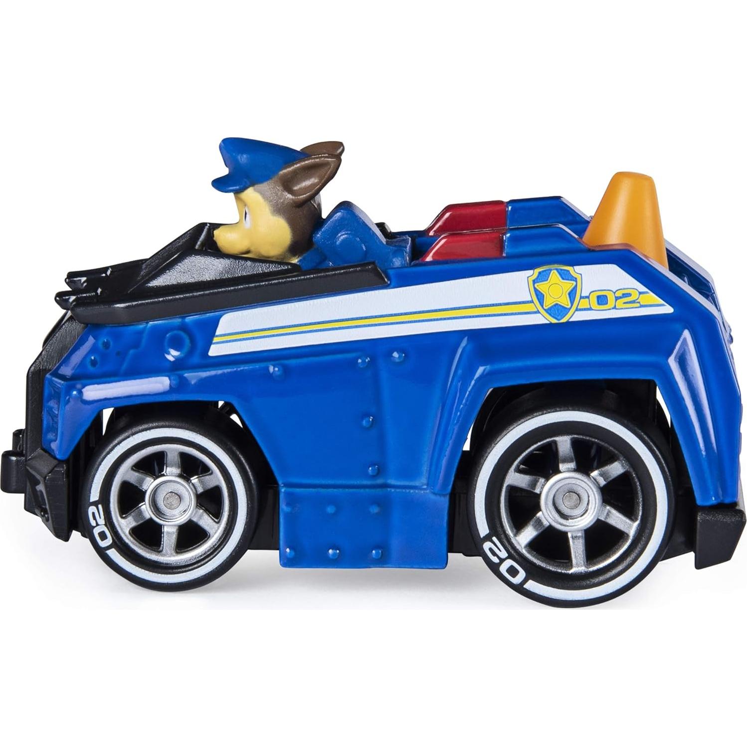 Coche de Metal PAW Patrol Spin Master 1:55 Detalles Auténticos
