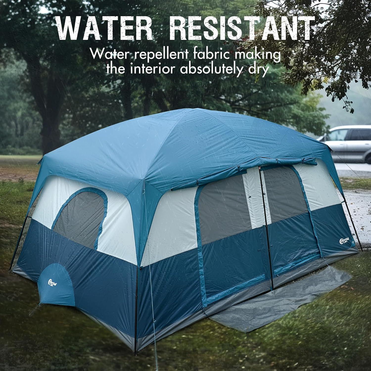 Tienda de Camping PORTAL para 8 Personas con Porche Impermeable