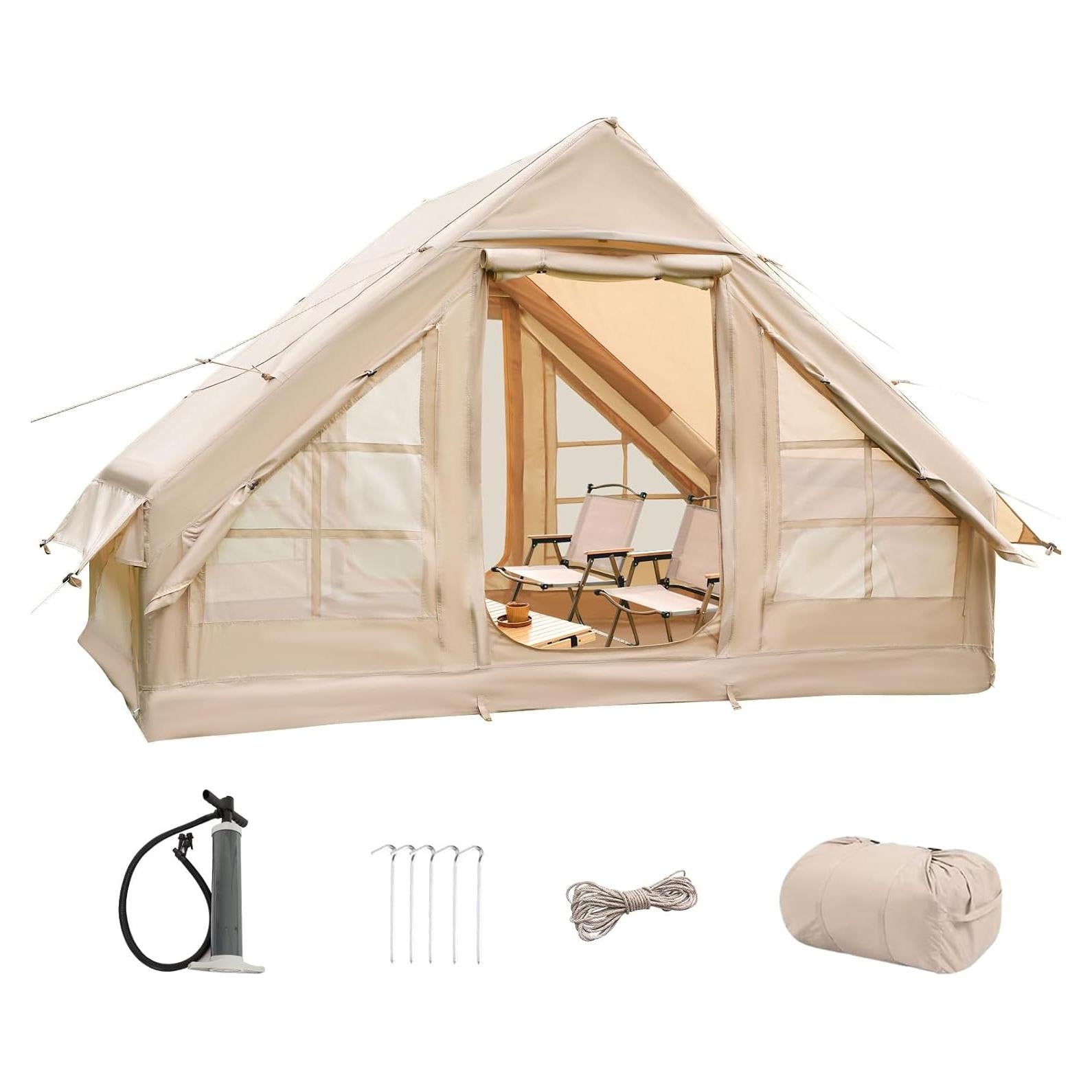 Carpa Inflable LVUYOYO 4 Estaciones 3.05x2.64m Impermeable