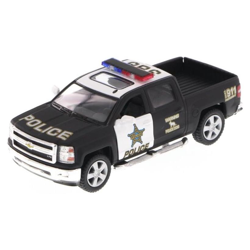 KiNSMART Chevrolet Silverado LTZ 4x4 1:46 Camión Policial
