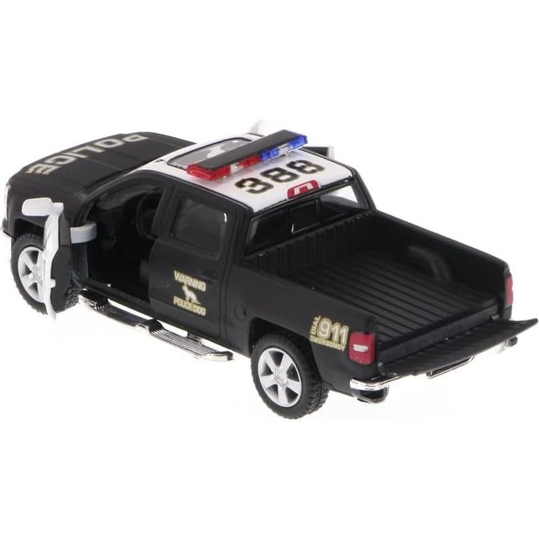 KiNSMART Chevrolet Silverado LTZ 4x4 1:46 Camión Policial