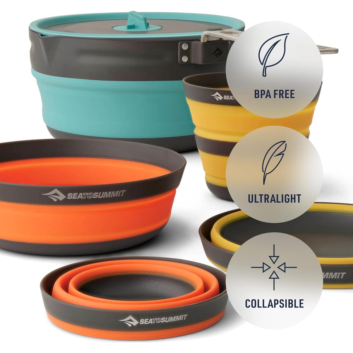 Juego de cocina plegable Sea to Summit Frontier 2 personas