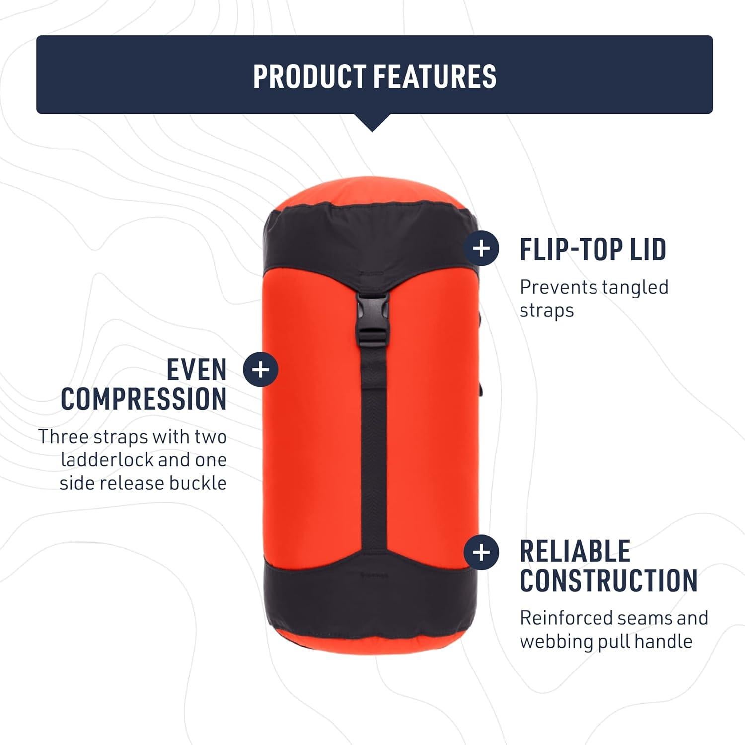 Saco de Compresión 5L Sea to Summit - Nylon Repele Humedad