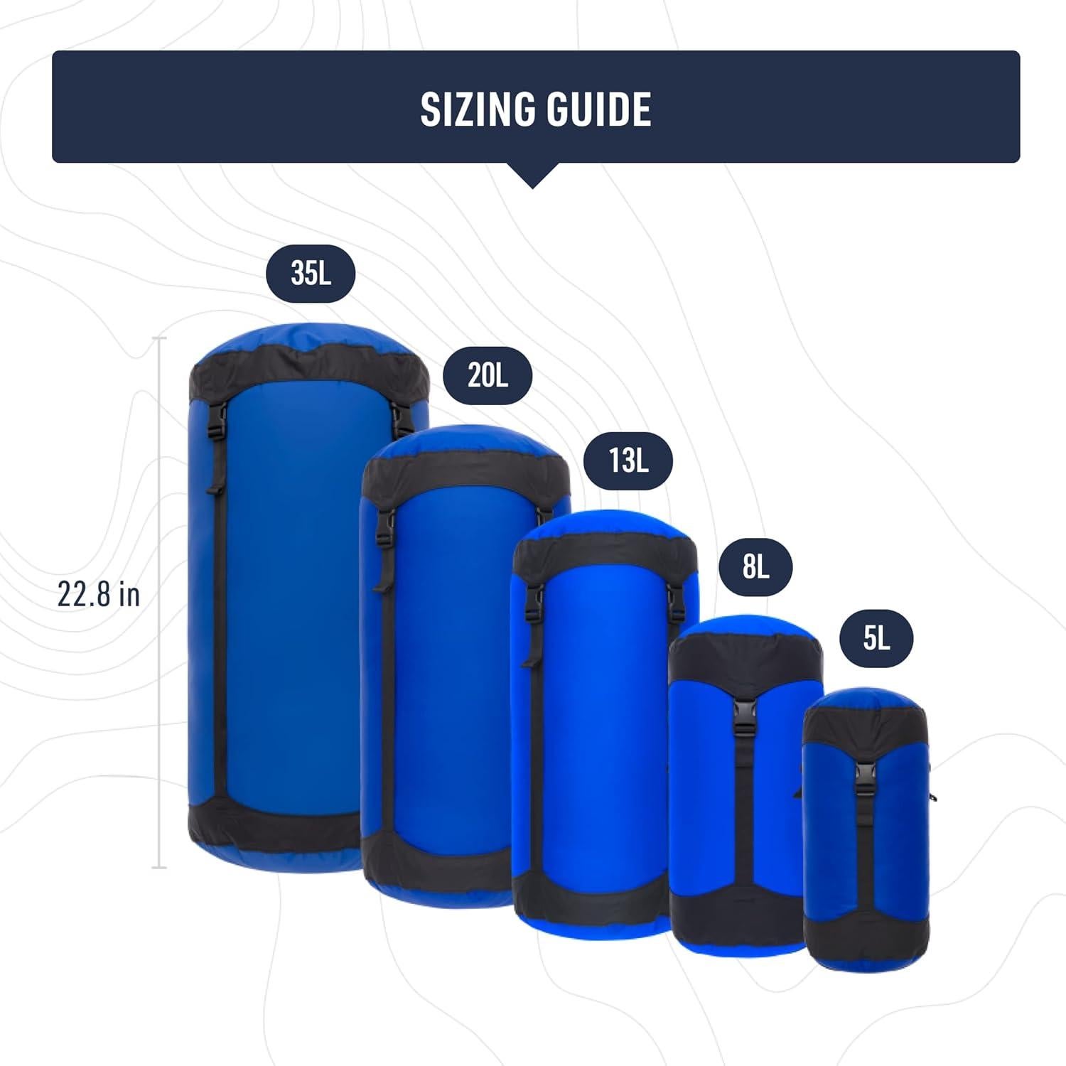 Saco de Compresión 5L Sea to Summit - Nylon Repele Humedad