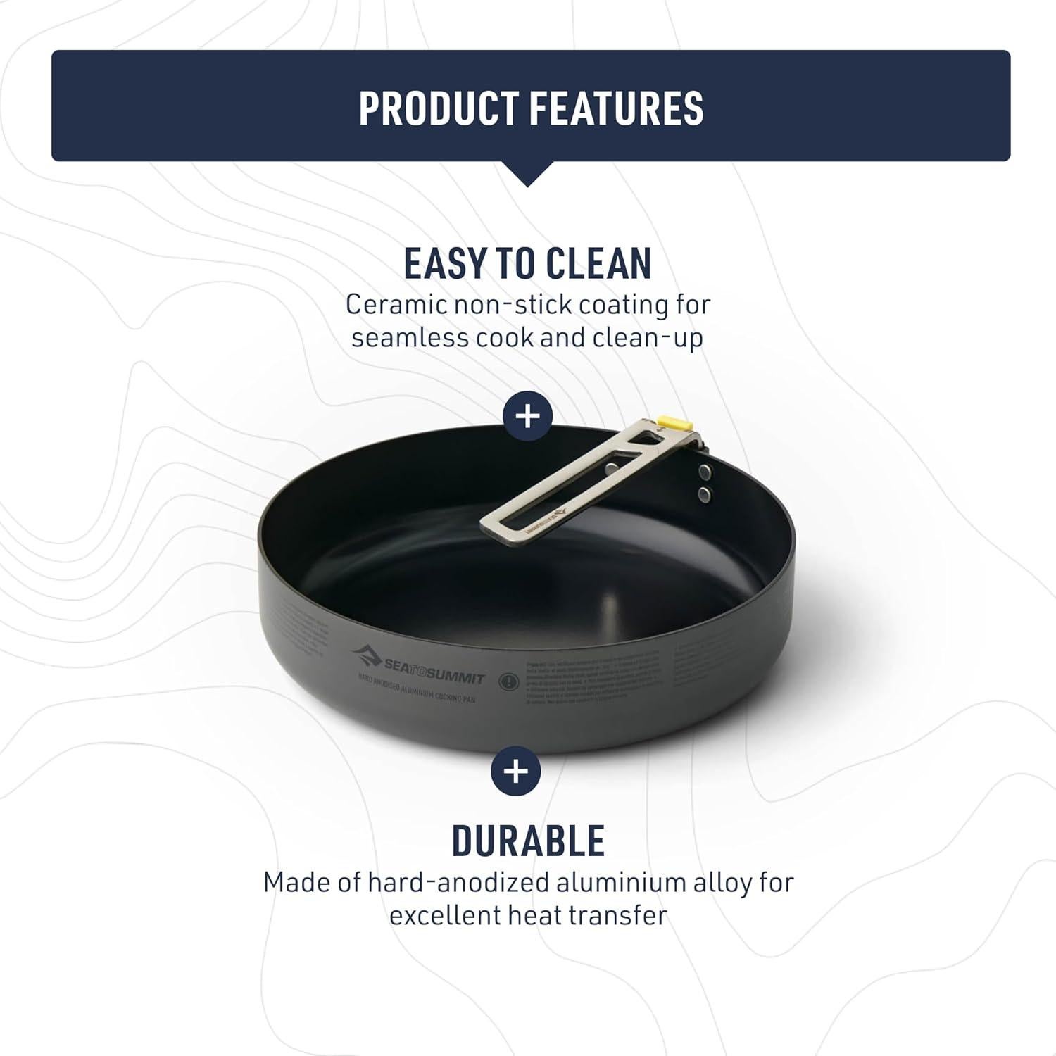 Sartén de Camping Ultraligera 20 cm Sea to Summit Antiadherente