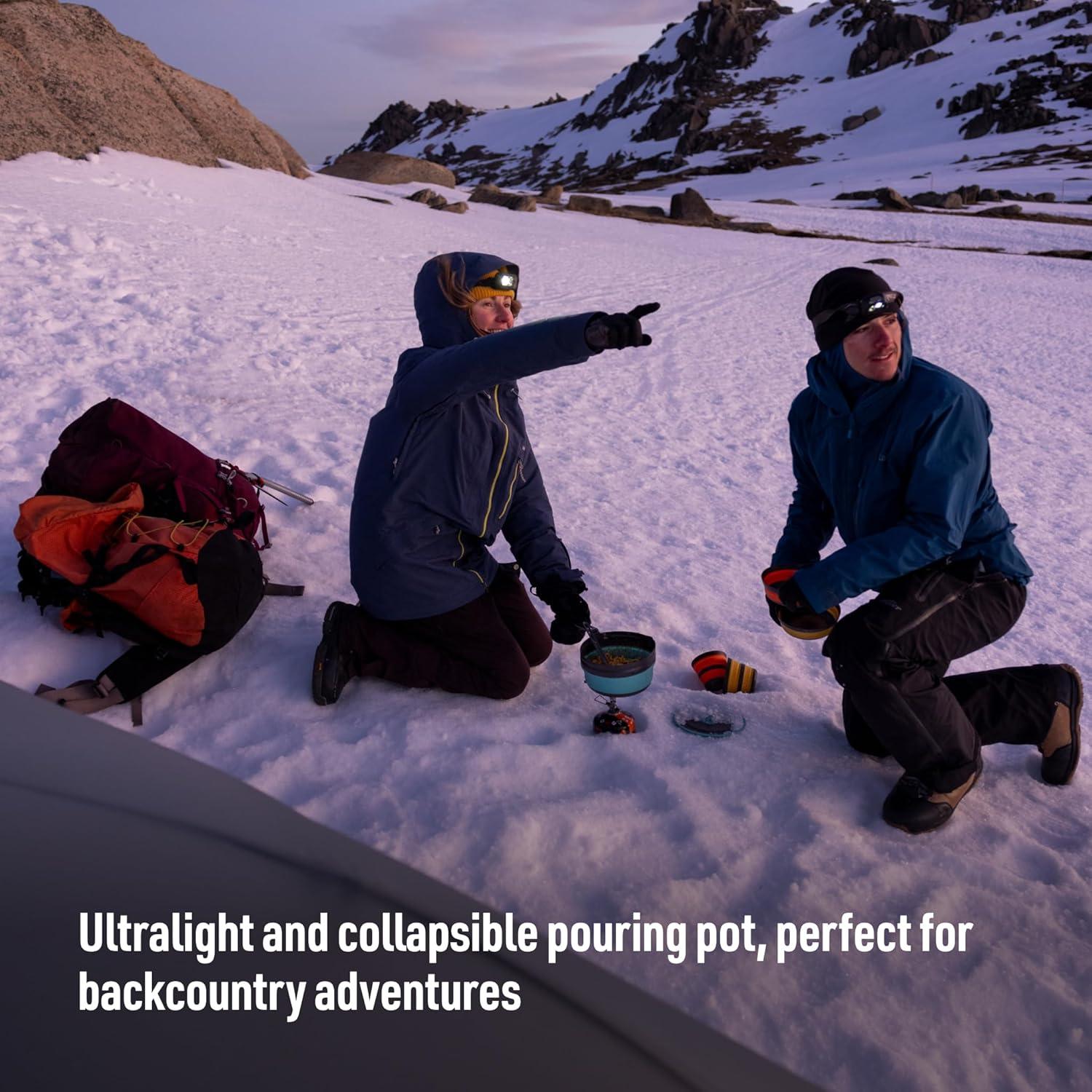 Olla Plegable 1L Sea to Summit Frontier para Camping