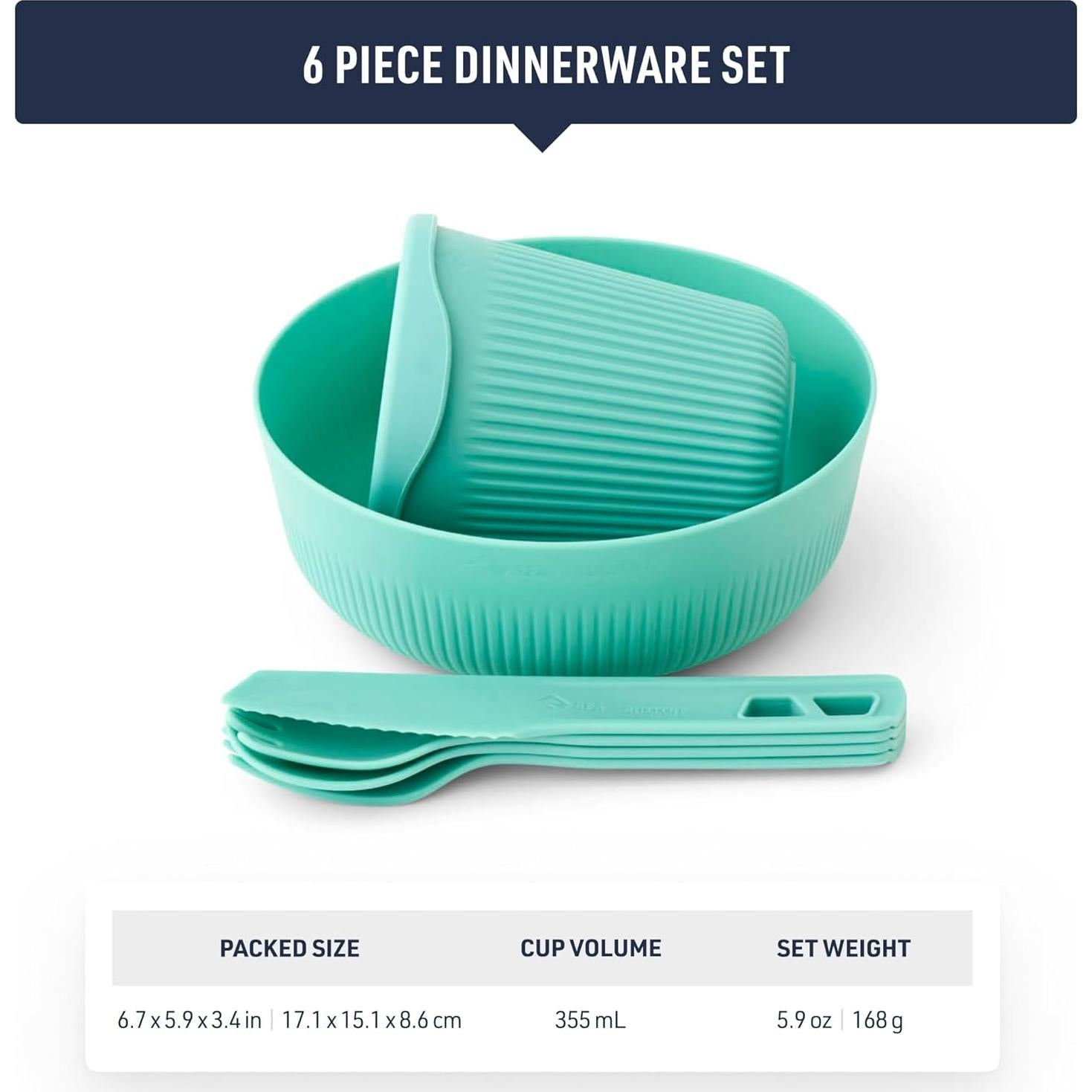 Juego de Utensilios de Camping Sea to Summit Passage 6 Piezas