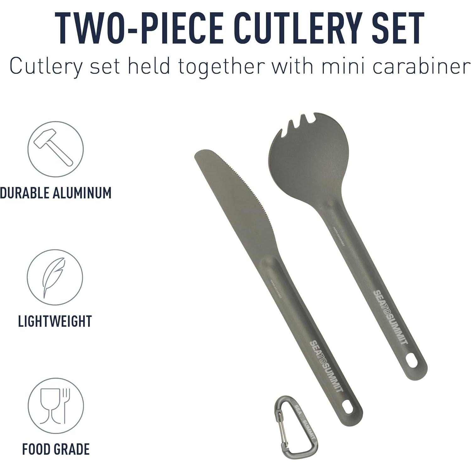 Juego de Cubiertos de Camping Sea to Summit Alpha Light