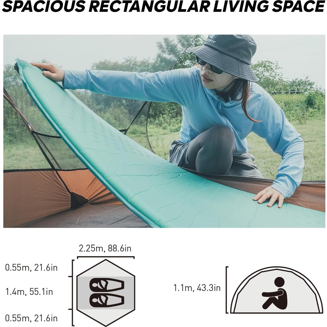 Tienda de Camping Fire-Maple Tropics 2P - Ligera e Impermeable