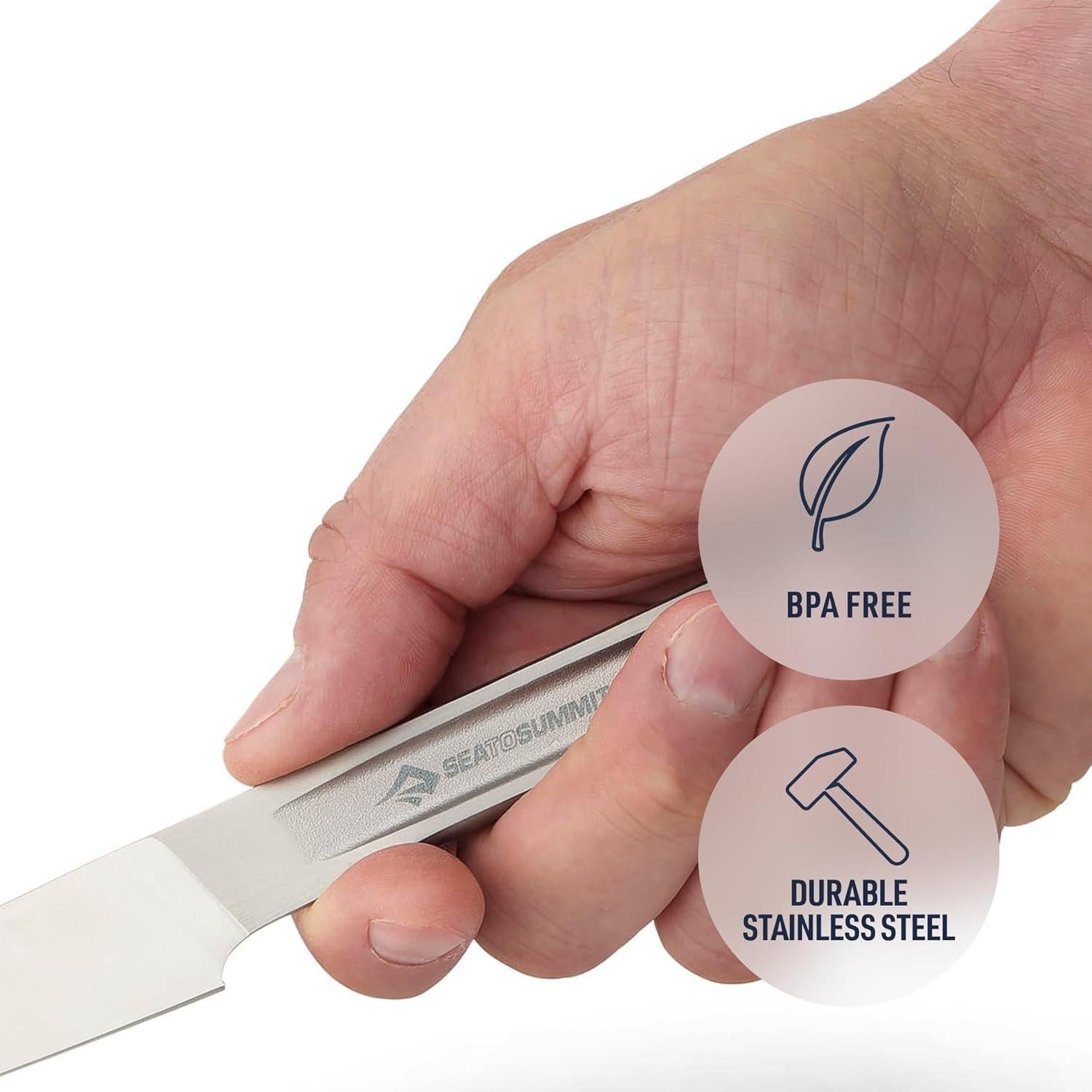 Detour Stainless Steel Paring Knife for Camp Cooking