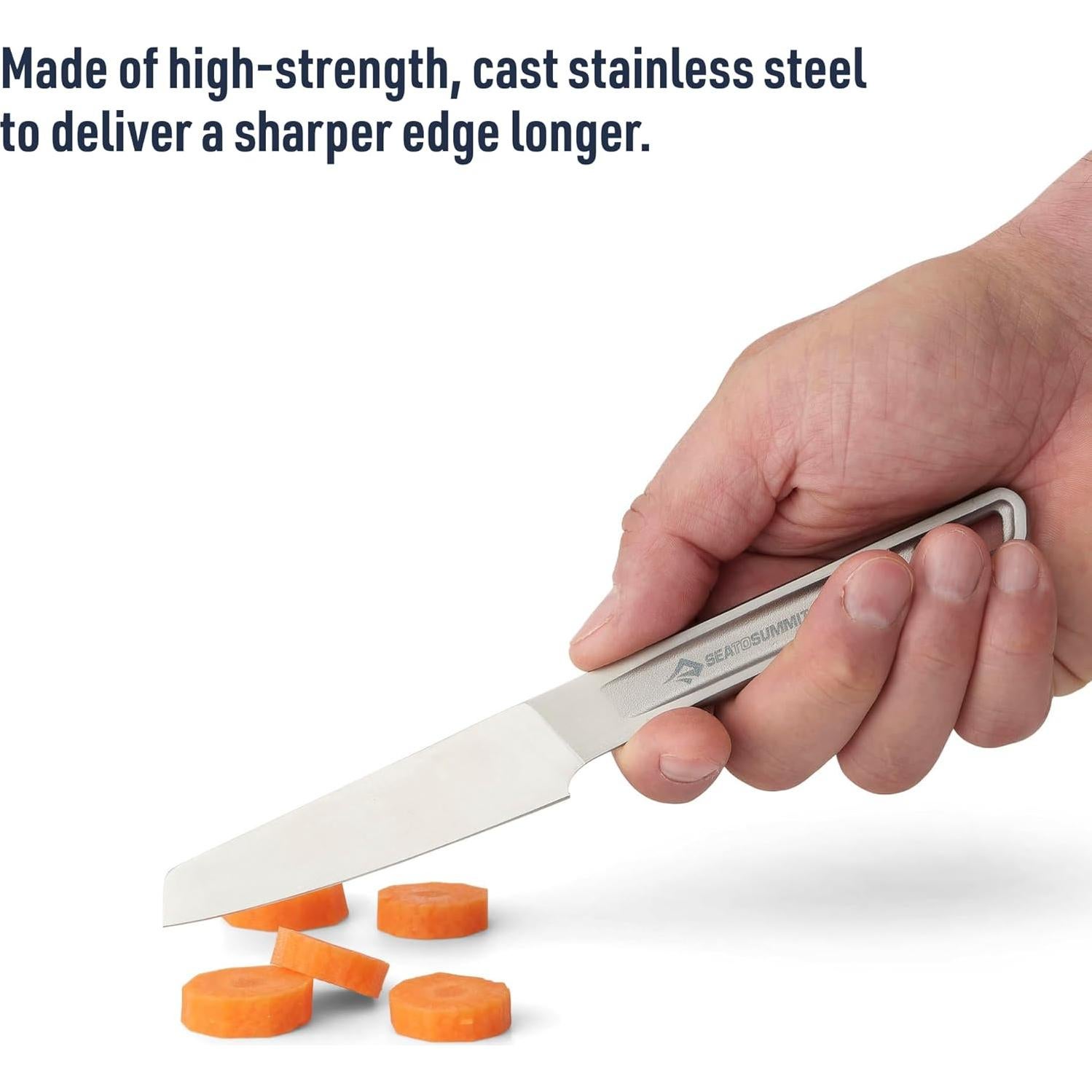 Detour Stainless Steel Paring Knife for Camp Cooking