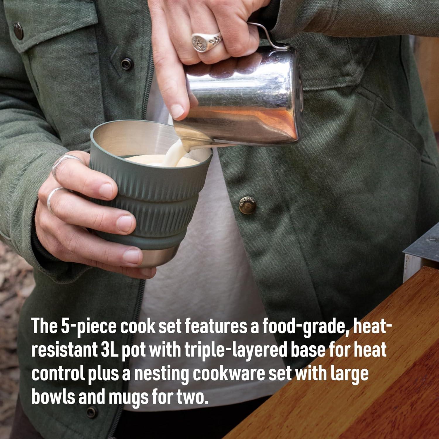 Juego de cocina para campamento Sea to Summit 5 piezas 3L