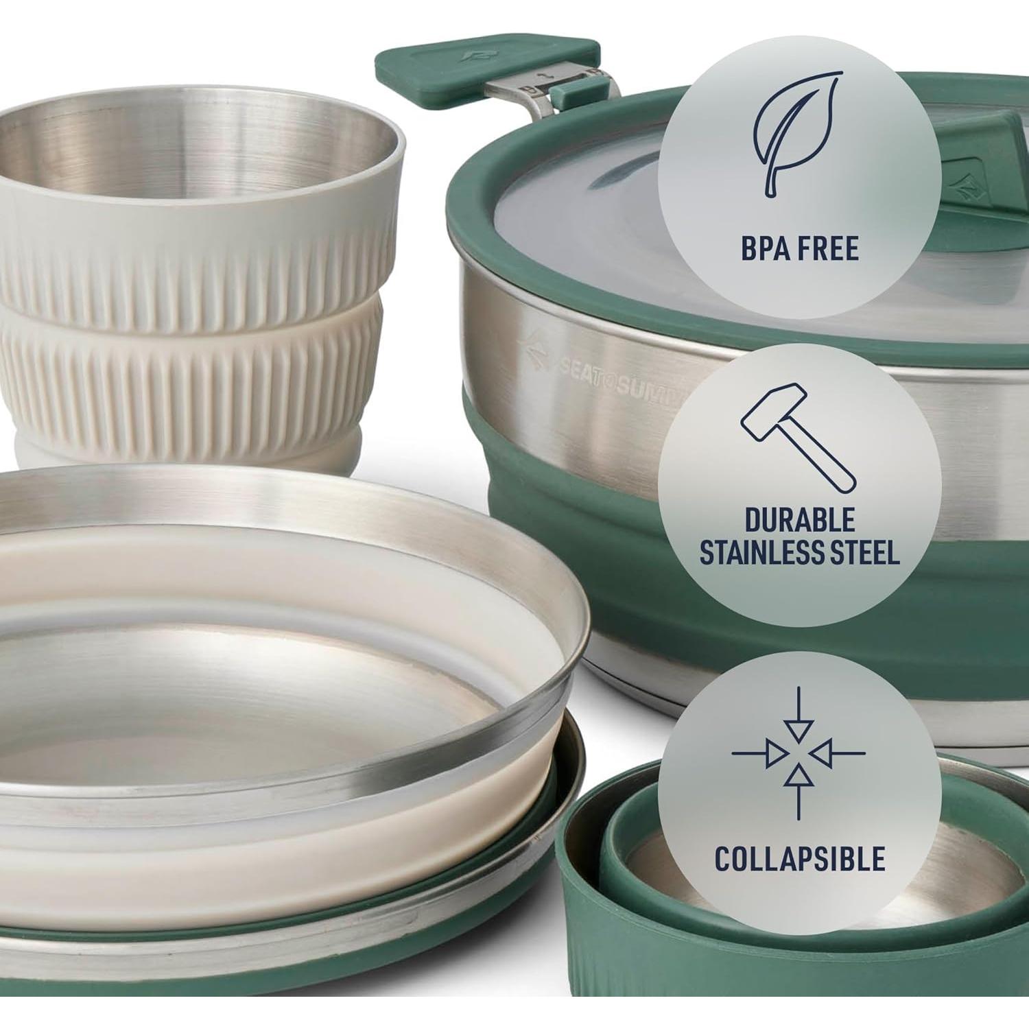 Juego de cocina para campamento Sea to Summit 5 piezas 3L