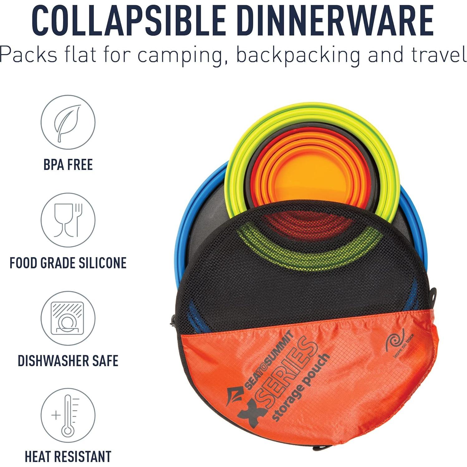 Juego de Utensilios de Camping Plegables Sea to Summit 3 Piezas
