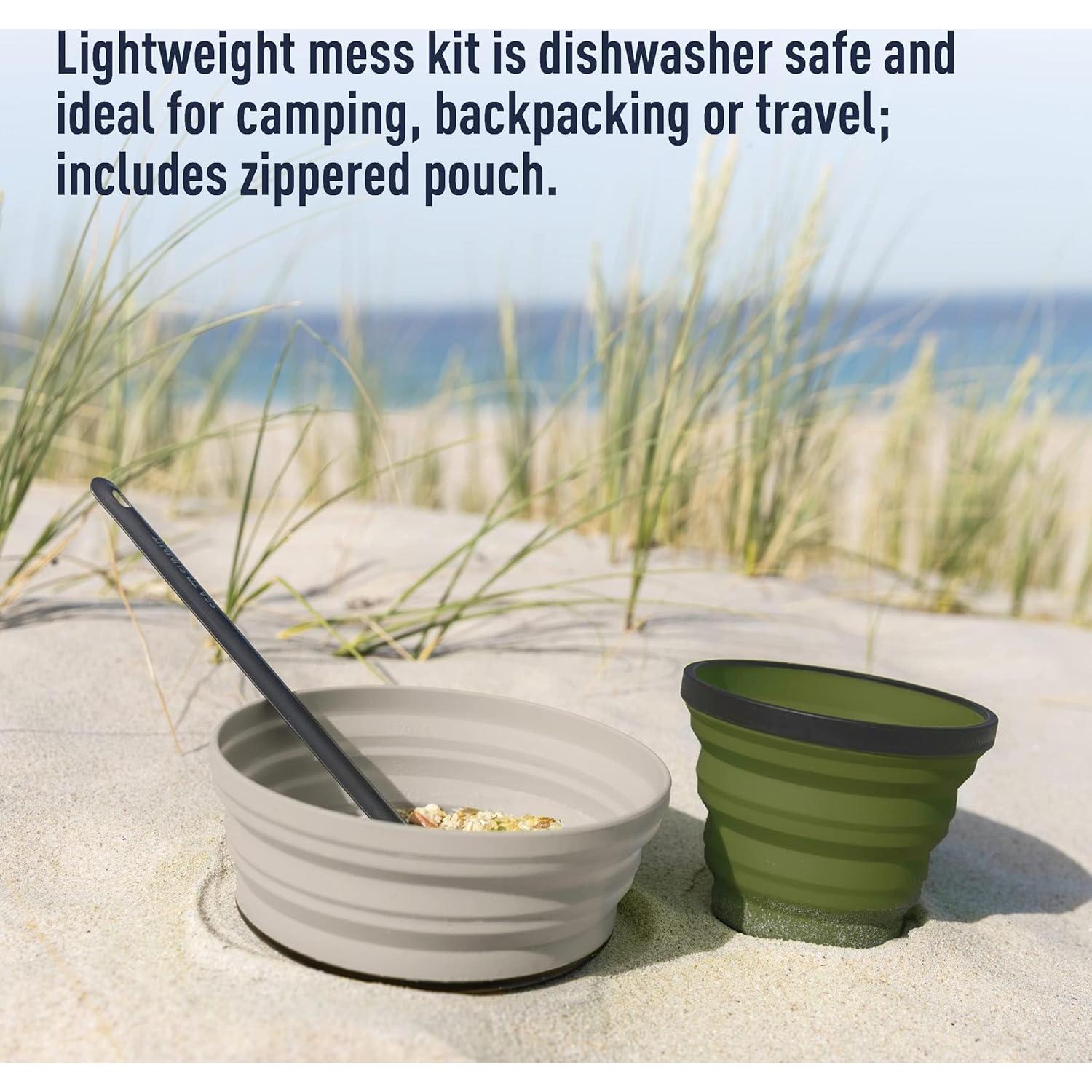 Juego de Utensilios de Camping Plegables Sea to Summit 3 Piezas