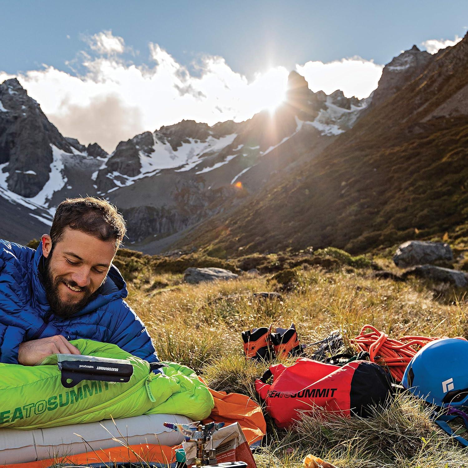 Saco de Nylon Sea to Summit 2.5L Naranja para Viajes