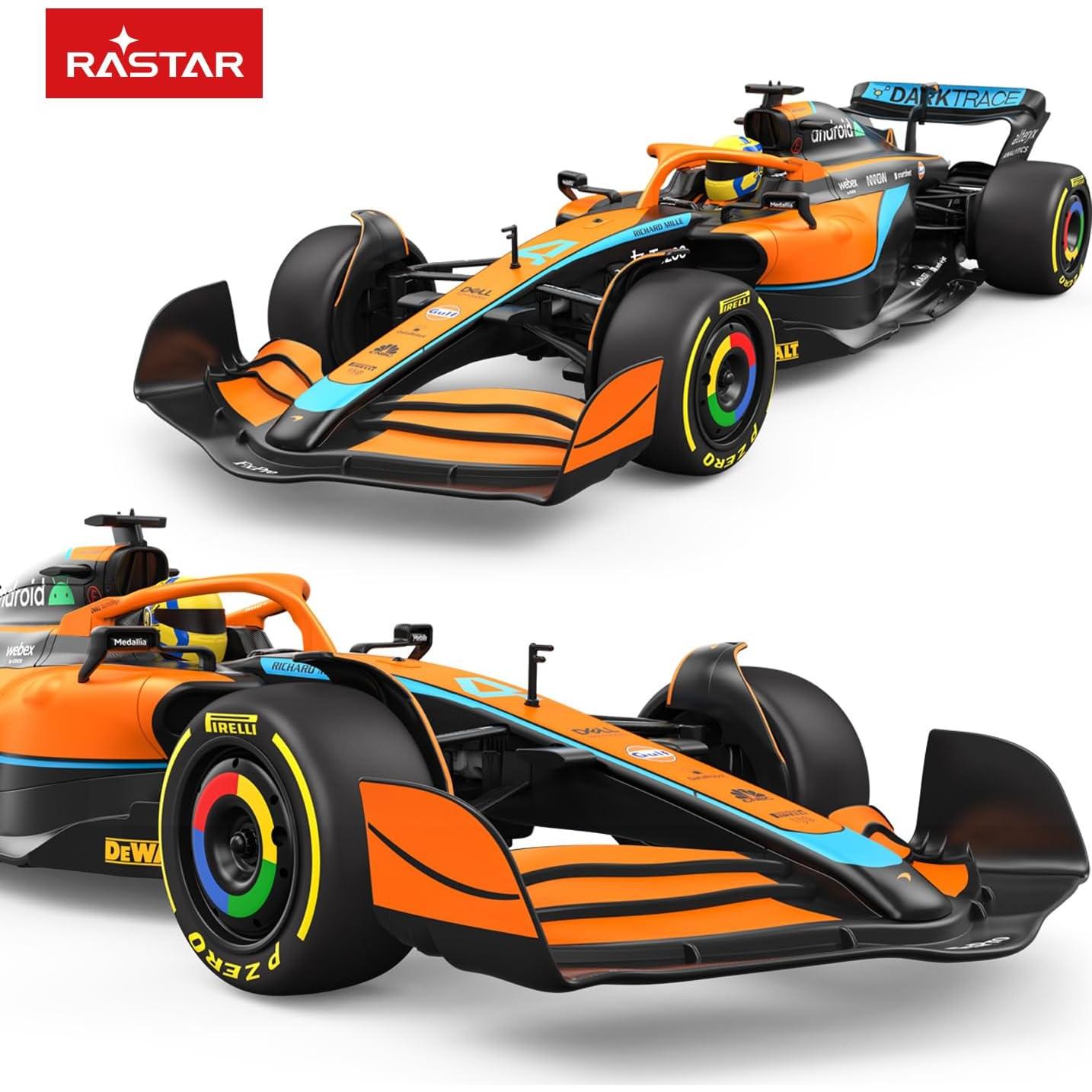 RASTAR RC Car 1/12 Scale 2.4Ghz Remote Control Car for McLaren F1 MCL36 R/C Toy Car Model Vehicle