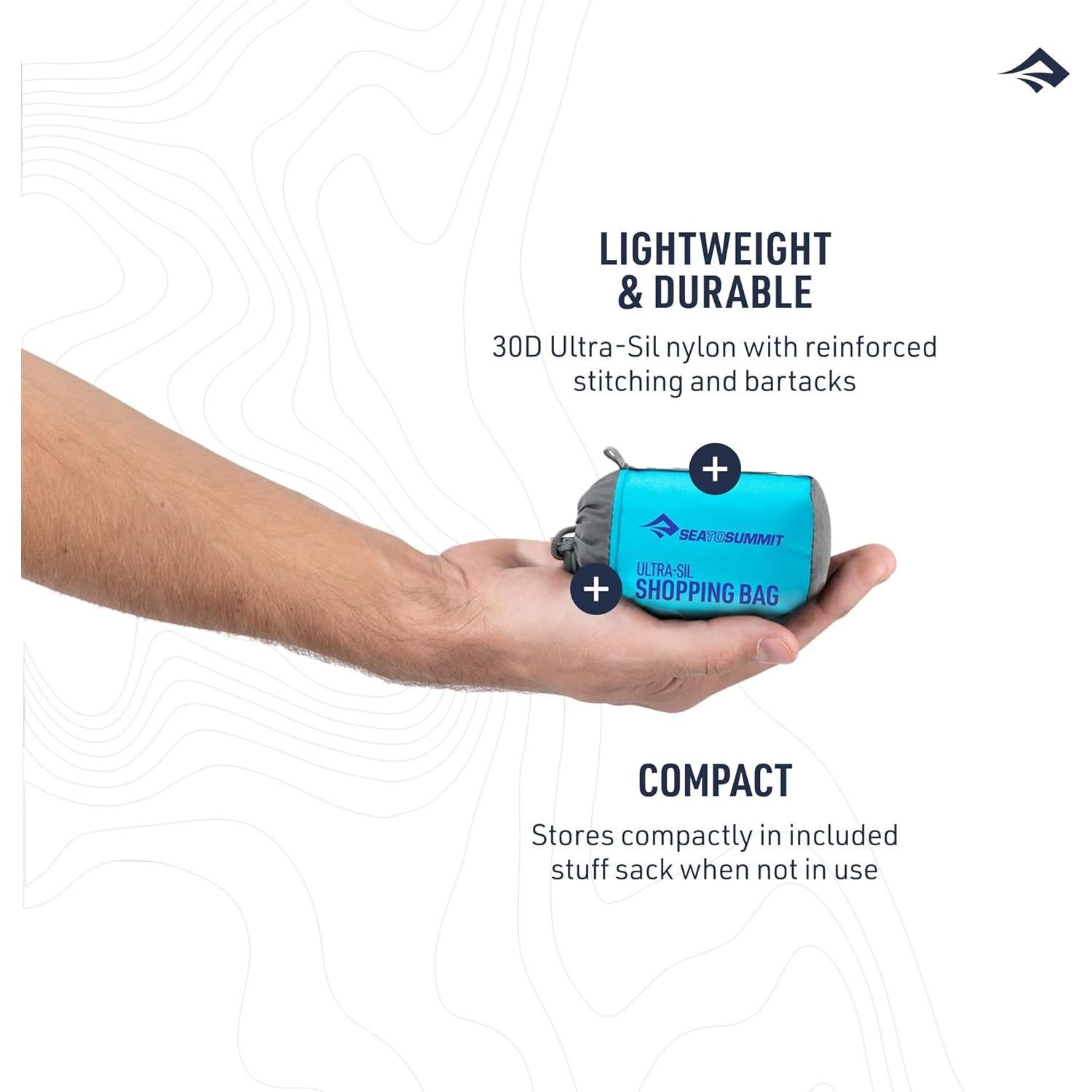 Ultra-Sil Reusable Shopping Bag, Spicy Orange