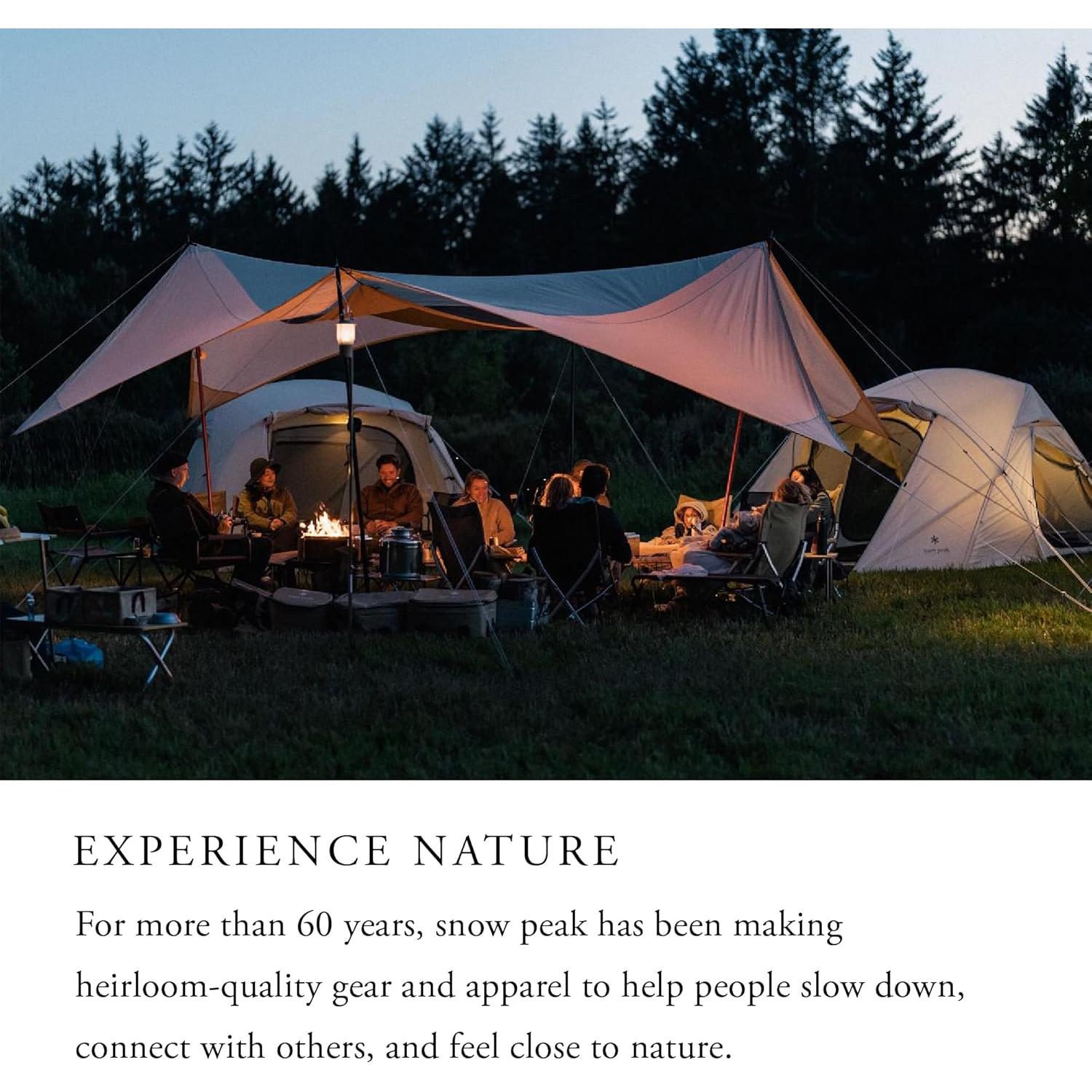 Tienda de Camping Snow Peak Alpha Breeze 4 Personas Impermeable