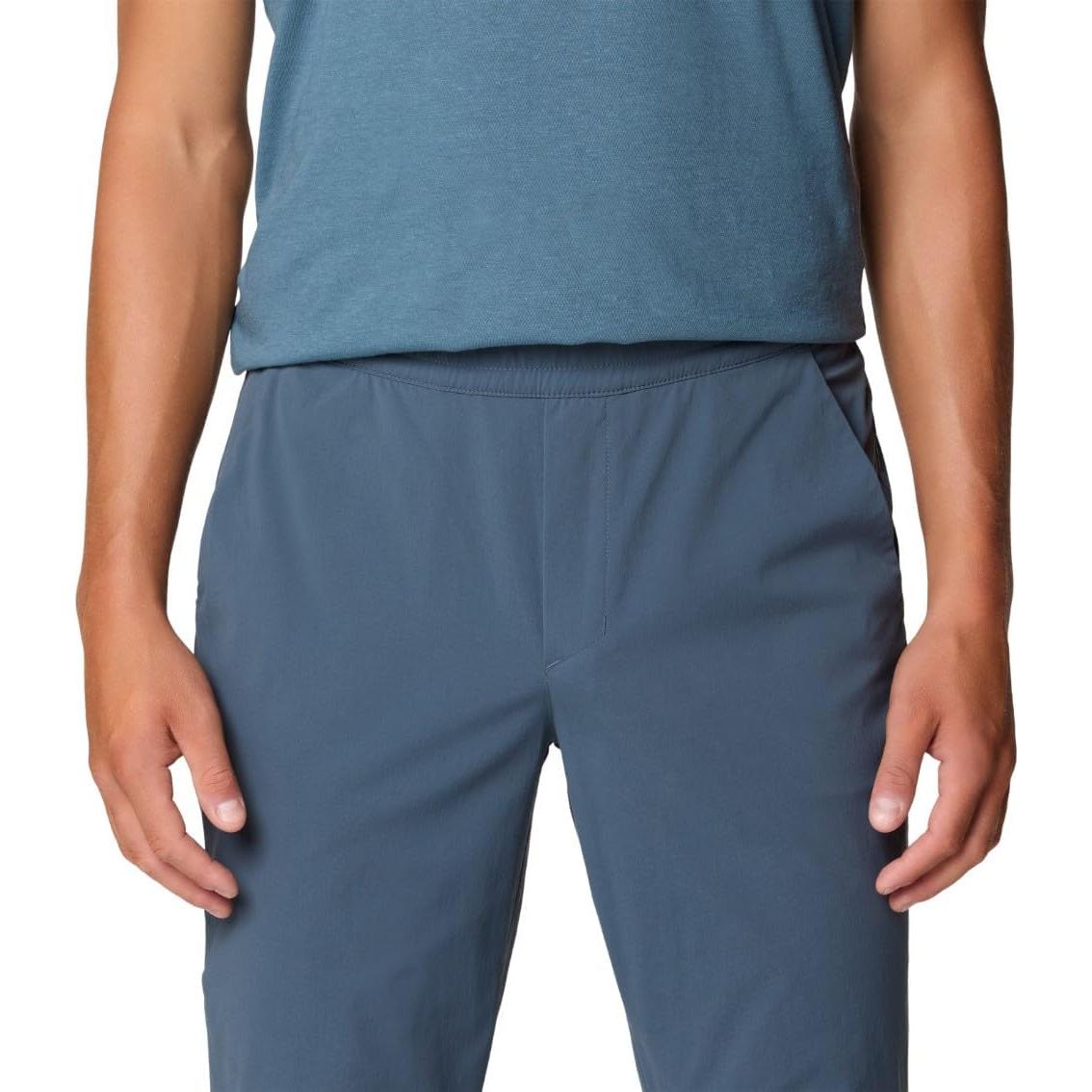 Pantalón Dynama Hombre Mountain Hardwear Azul Luna Grande Corto